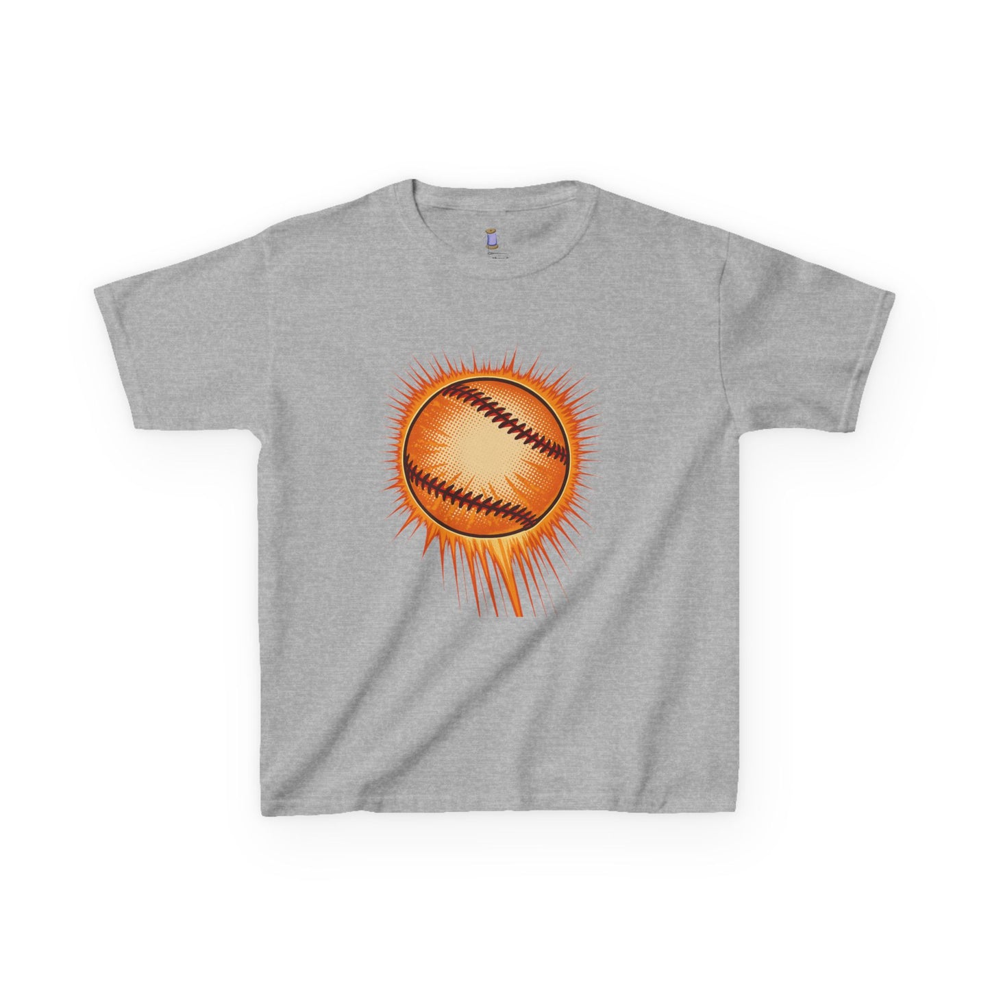 Kids Baseball Graphic Tee, Youth Sports Shirt, Summer Outdoor Top, Gift for Little Athletes, Baseball Lover Apparel