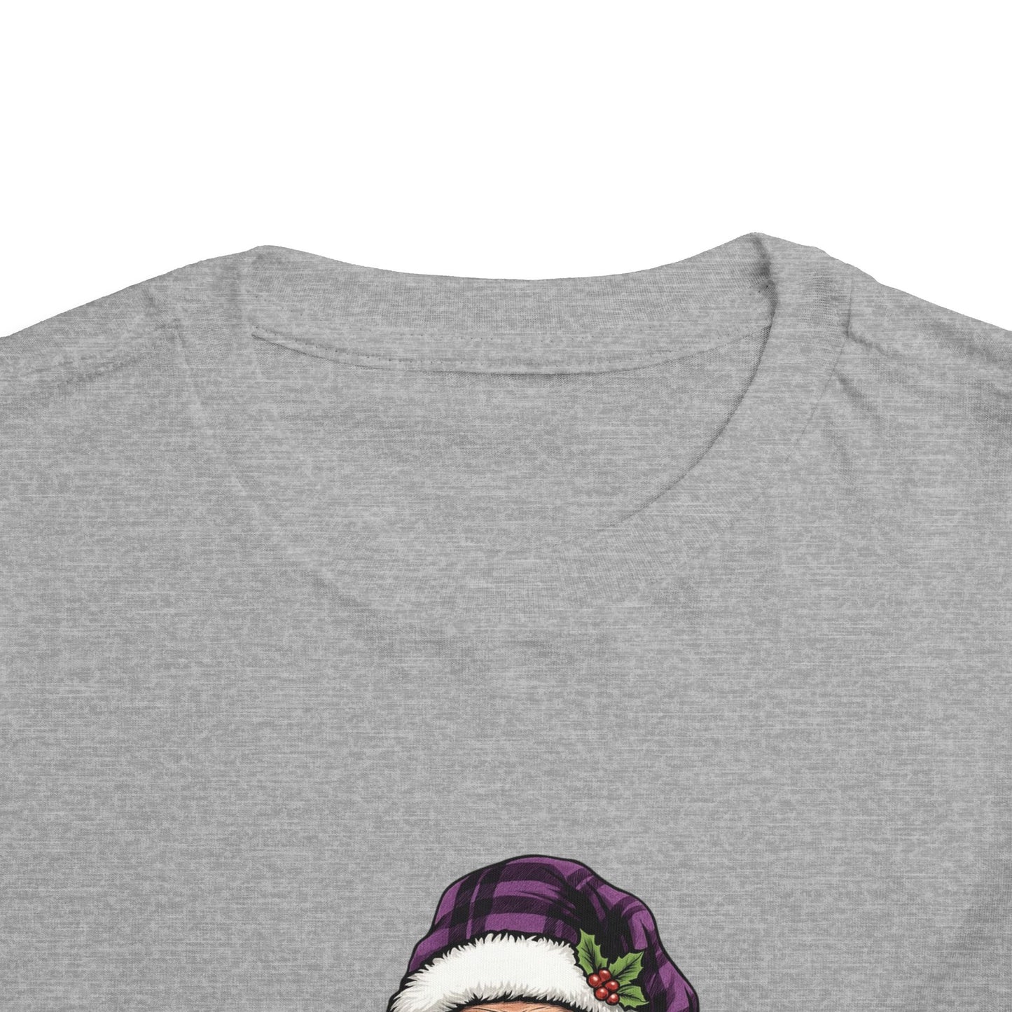 Santa's 'Don't Stop Believin' Toddler Christmas Tee