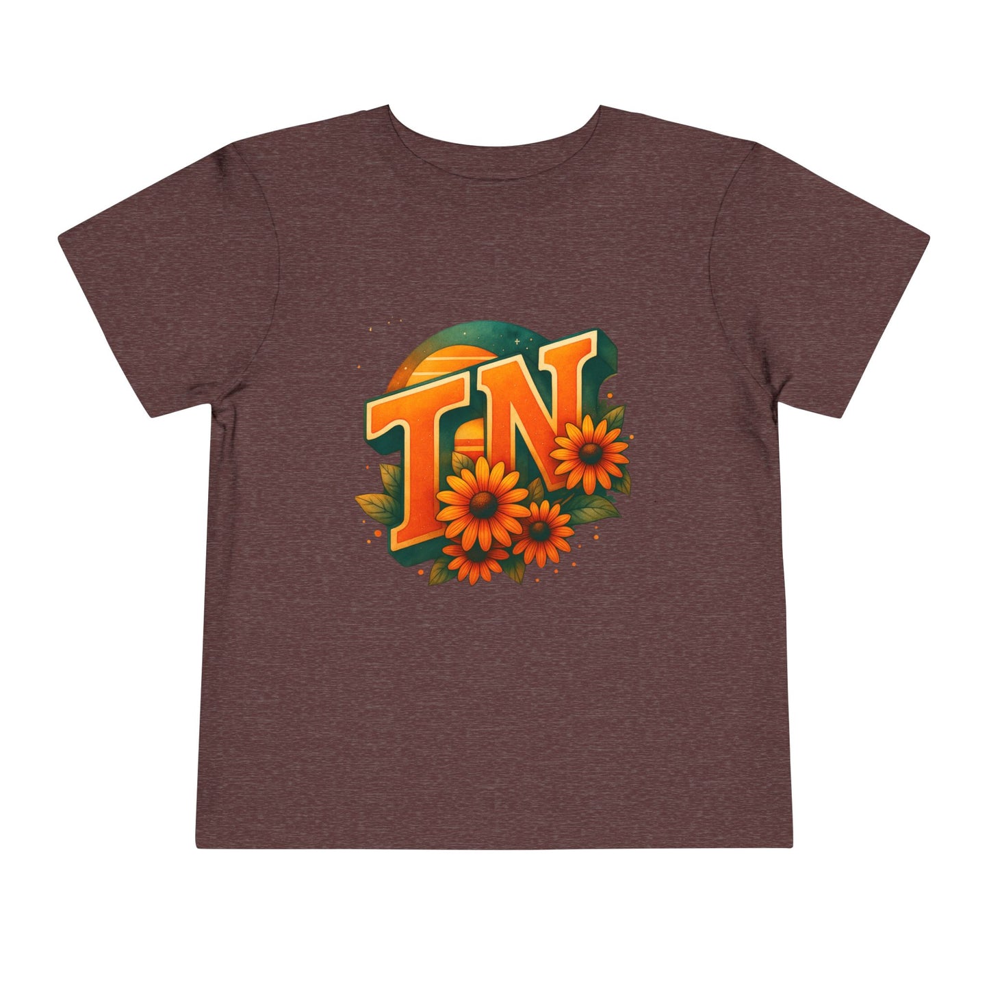 Toddler Tee Sunflower Sunset Design