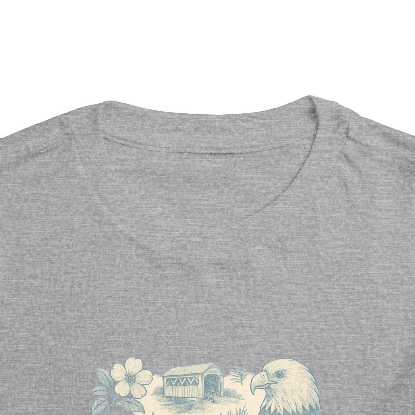 Toddler Tee - NC Landmarks Vintage First in Flight Design