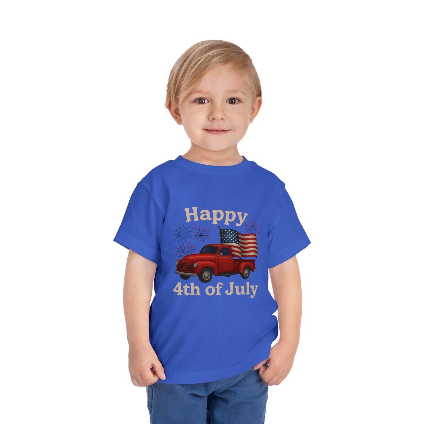 4th of July Truck Tee - Happy Independence Day!