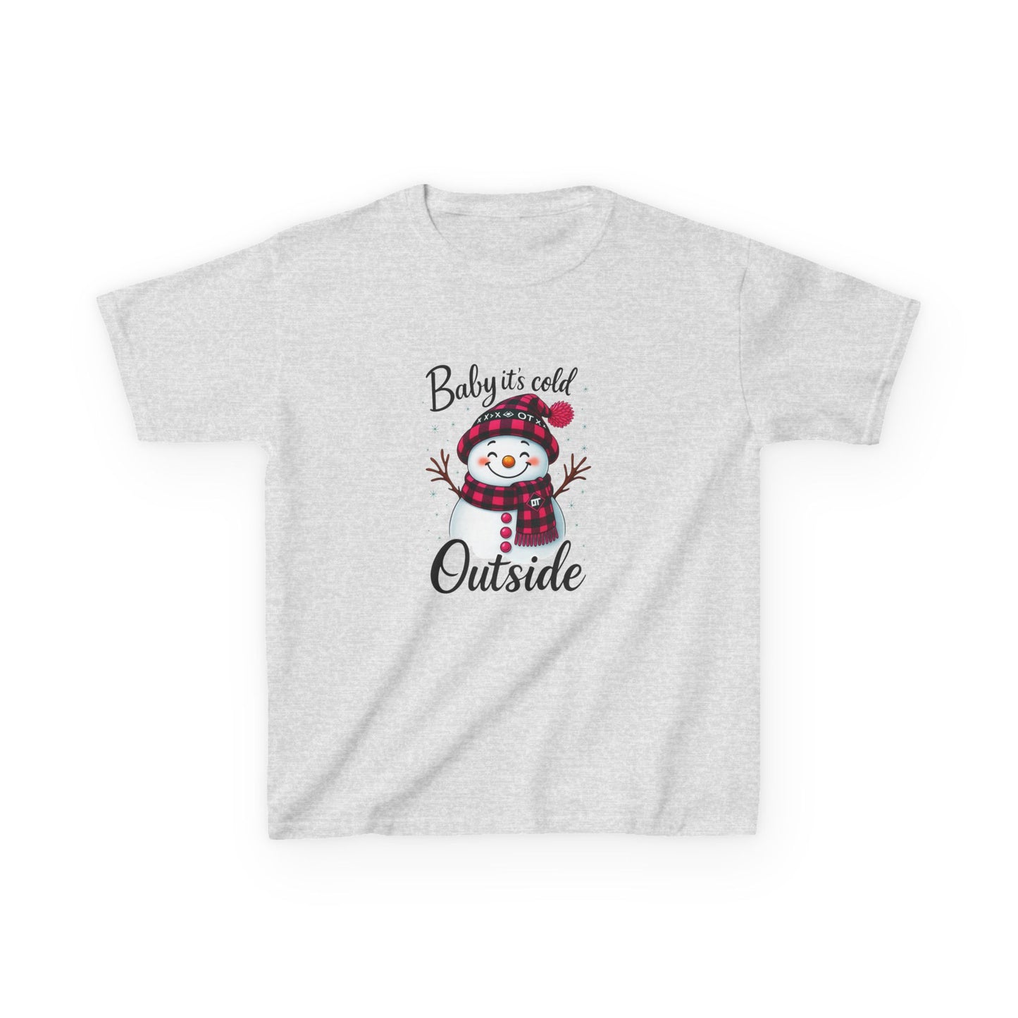Snowman & Baby It's Cold Outside Kids Tee