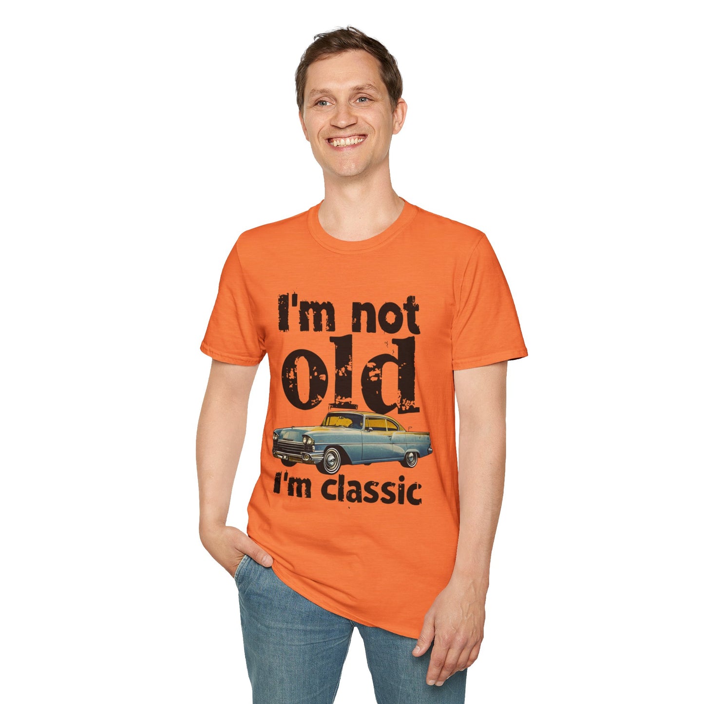 Classic Car Unisex T-Shirt - I'm Not Old, Vintage Humor Tee for Car Lovers, Father's Day Gift, Retro Style Shirt, Birthday Present