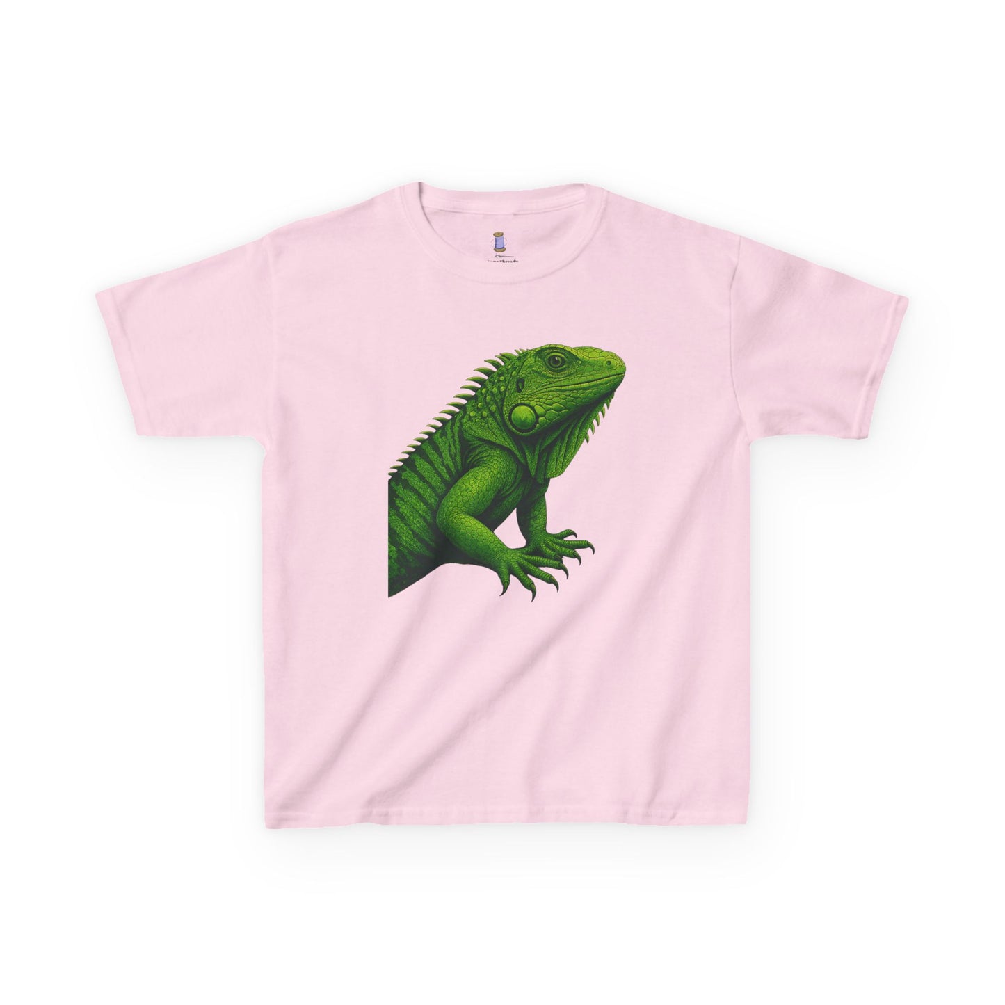 Green Iguana Kids Tee - Fun Shirt for Nature Lovers, Birthday Gift, Summer Wear, Animal Lovers, Eco-Friendly Clothing