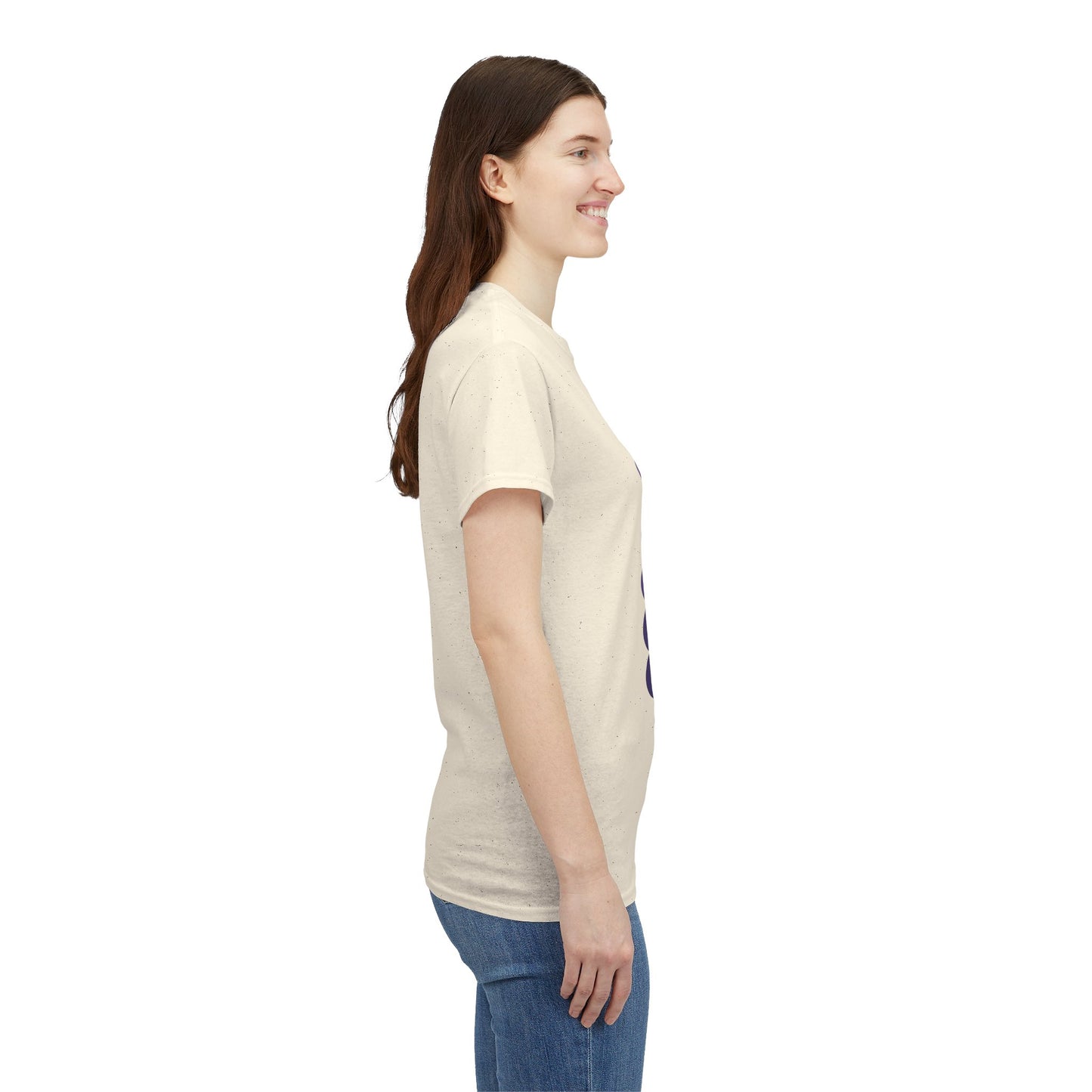 MOM Dance – Purple Letter Stage Spirit Tee
