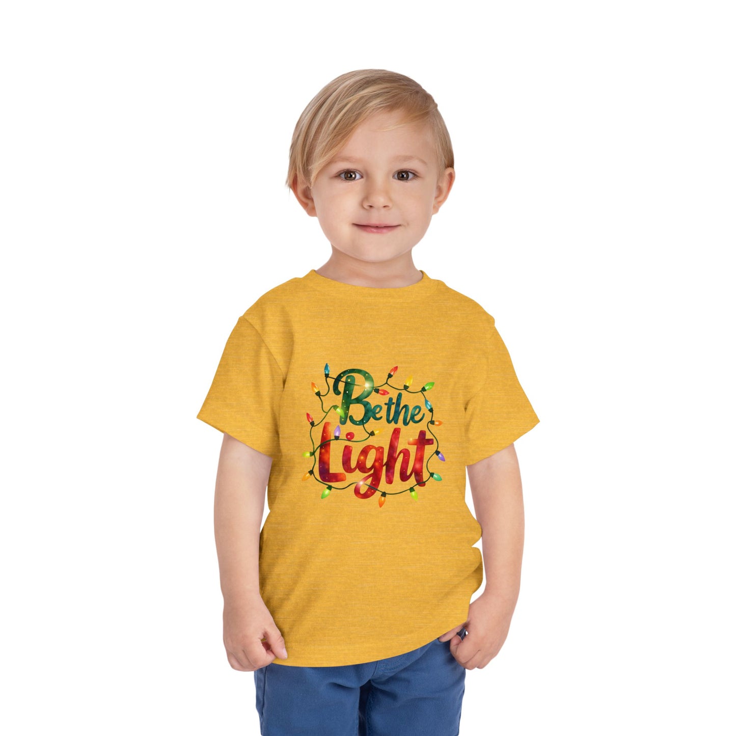 Be the Light Toddler Christmas Tee