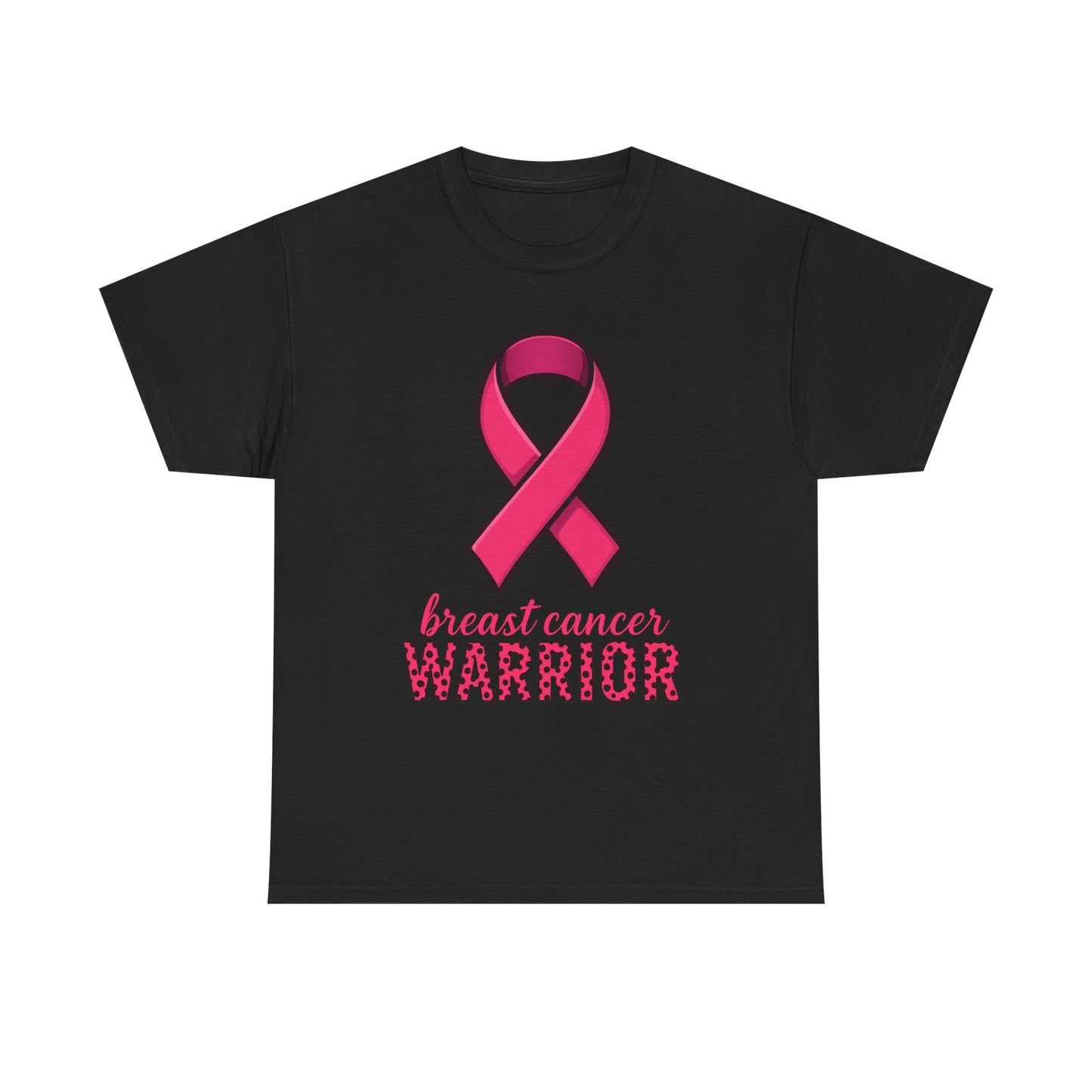 Breast Cancer Warrior Pink Ribbon Tee