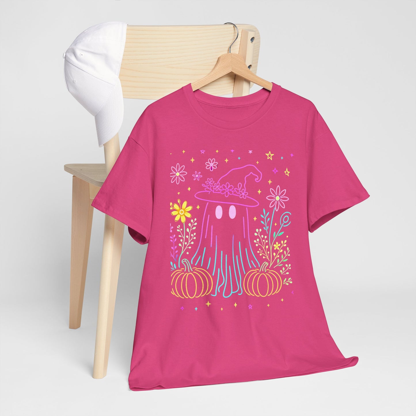 Pastel Ghost Witch Hat Tee
