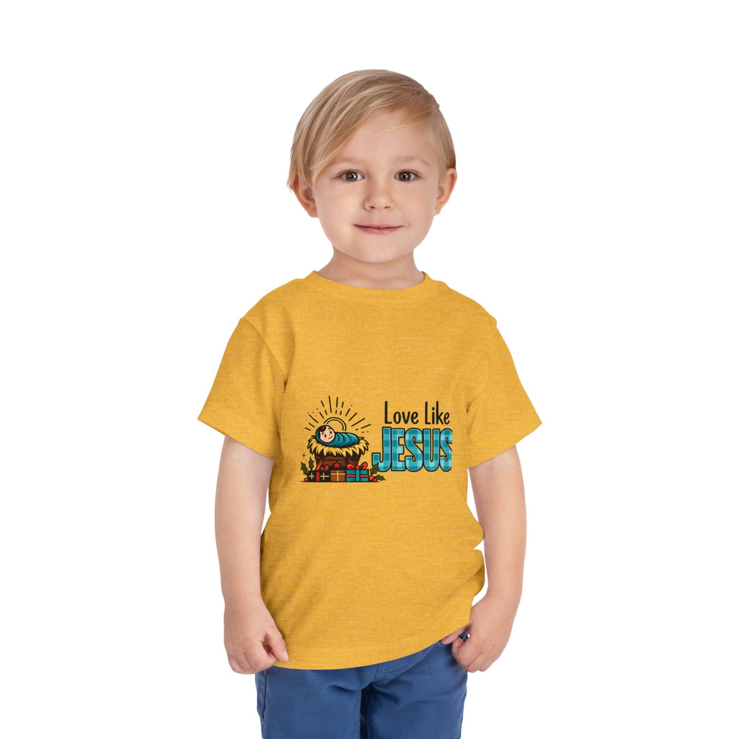 Love Like Jesus Toddler Christmas Tee