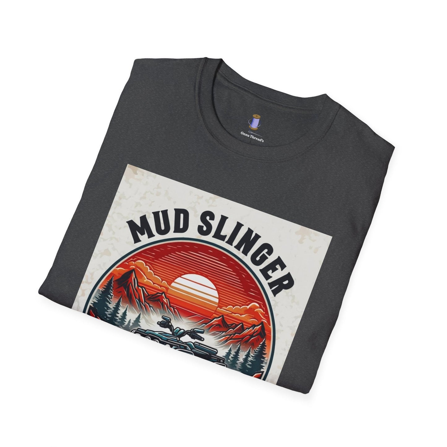 Mud Slinger Unisex Softstyle T-Shirt, Adventure Tee, Off-Road Enthusiast Shirt, Gift for Mud Lovers, Outdoor Sportswear, Gettin Dirty Tee