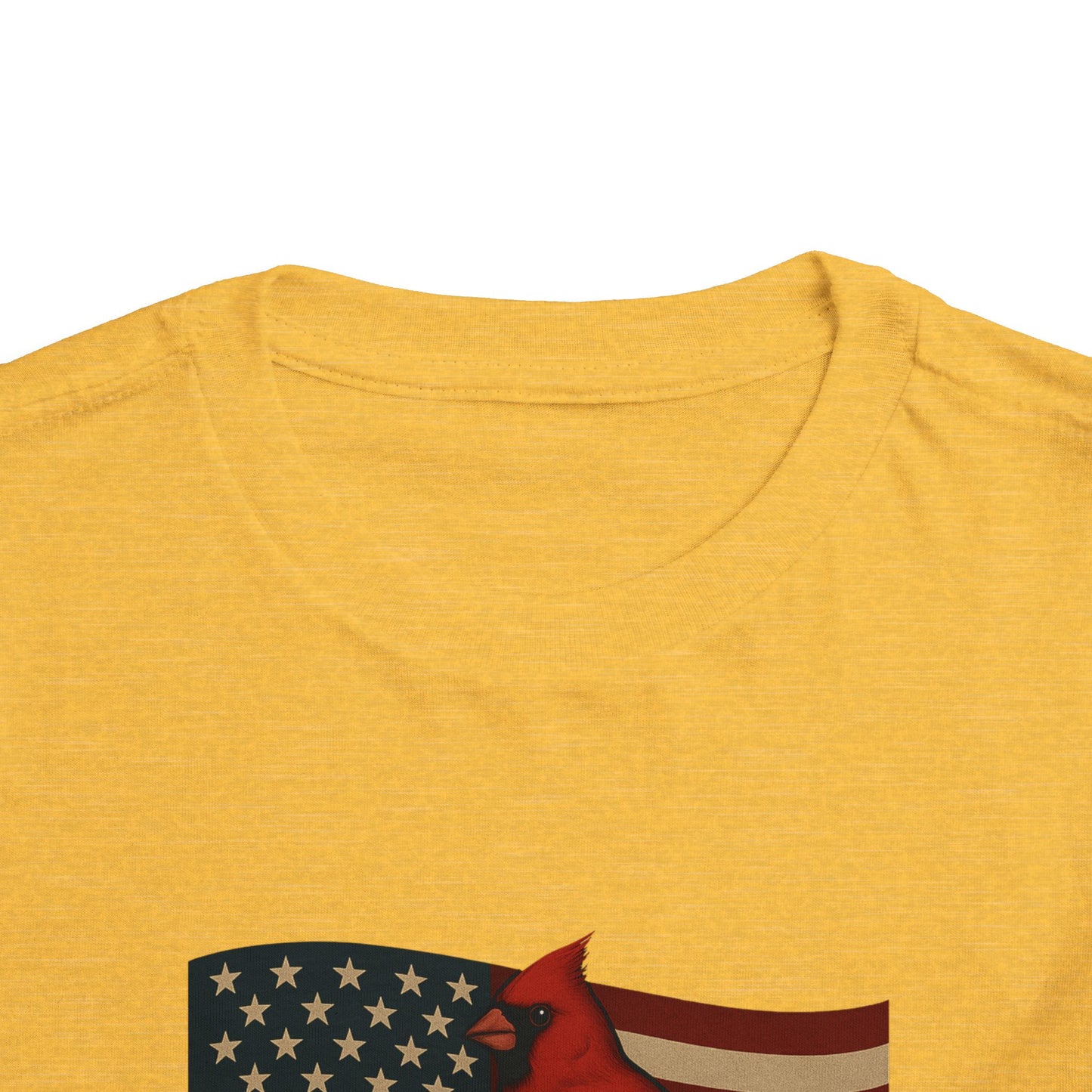 NC Cardinal & Dogwood Toddler Christmas Tee