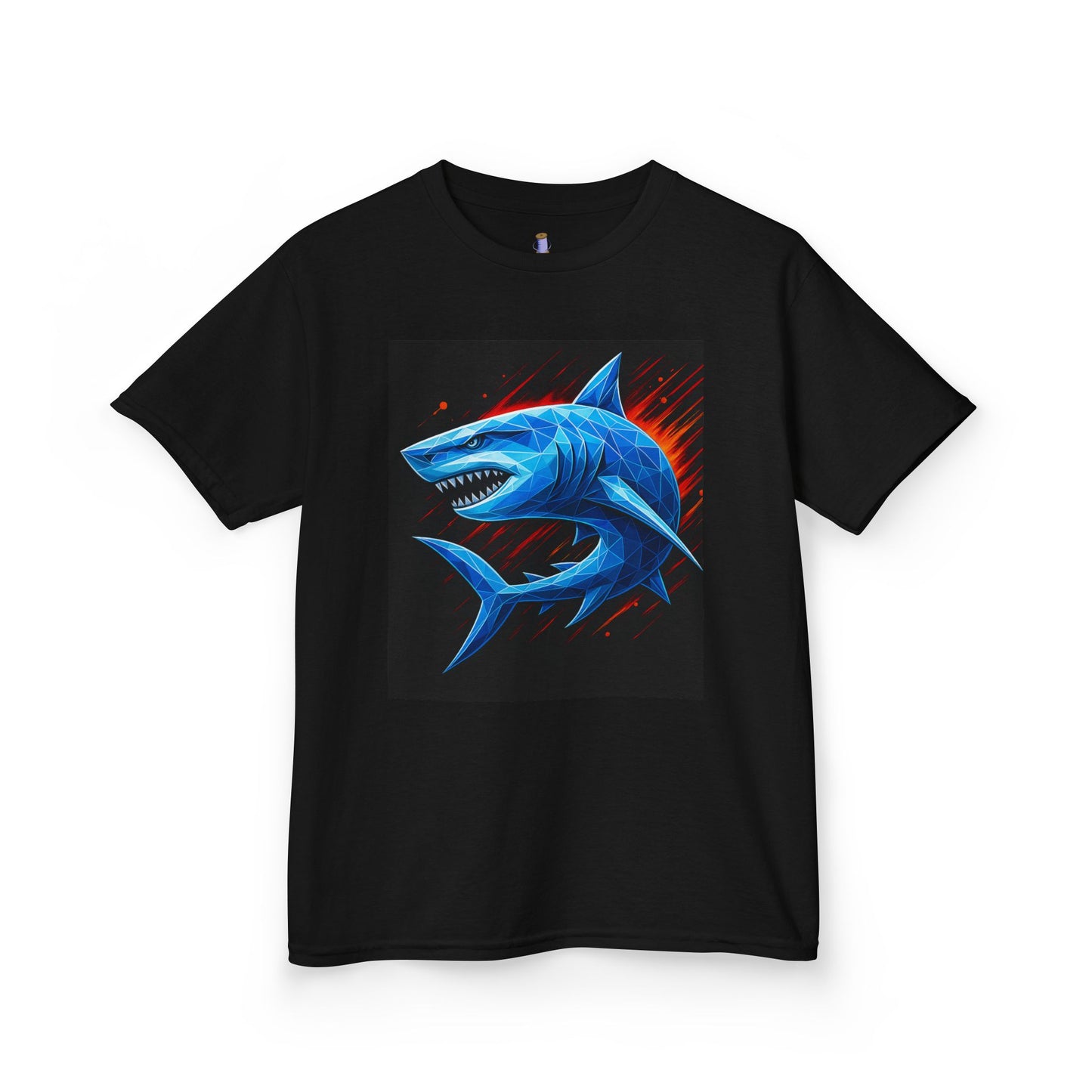 Kids Shark Graphic Tee - Cool Ocean Theme Shirt for Boys and Girls, Perfect Birthday Gift, Summer Fun, Beach Wear, Ocean Lover's Tee