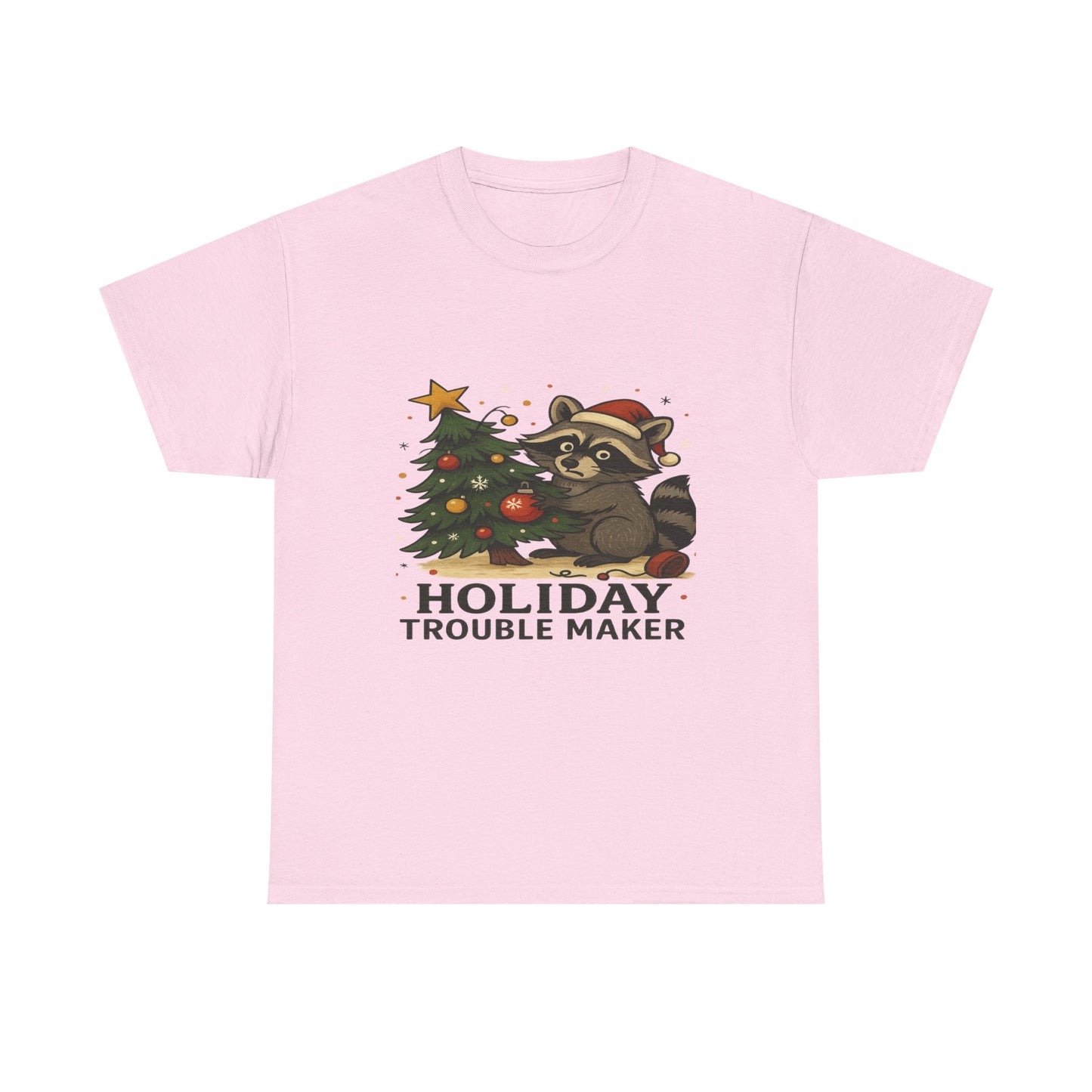 Christmas Raccoon Tee