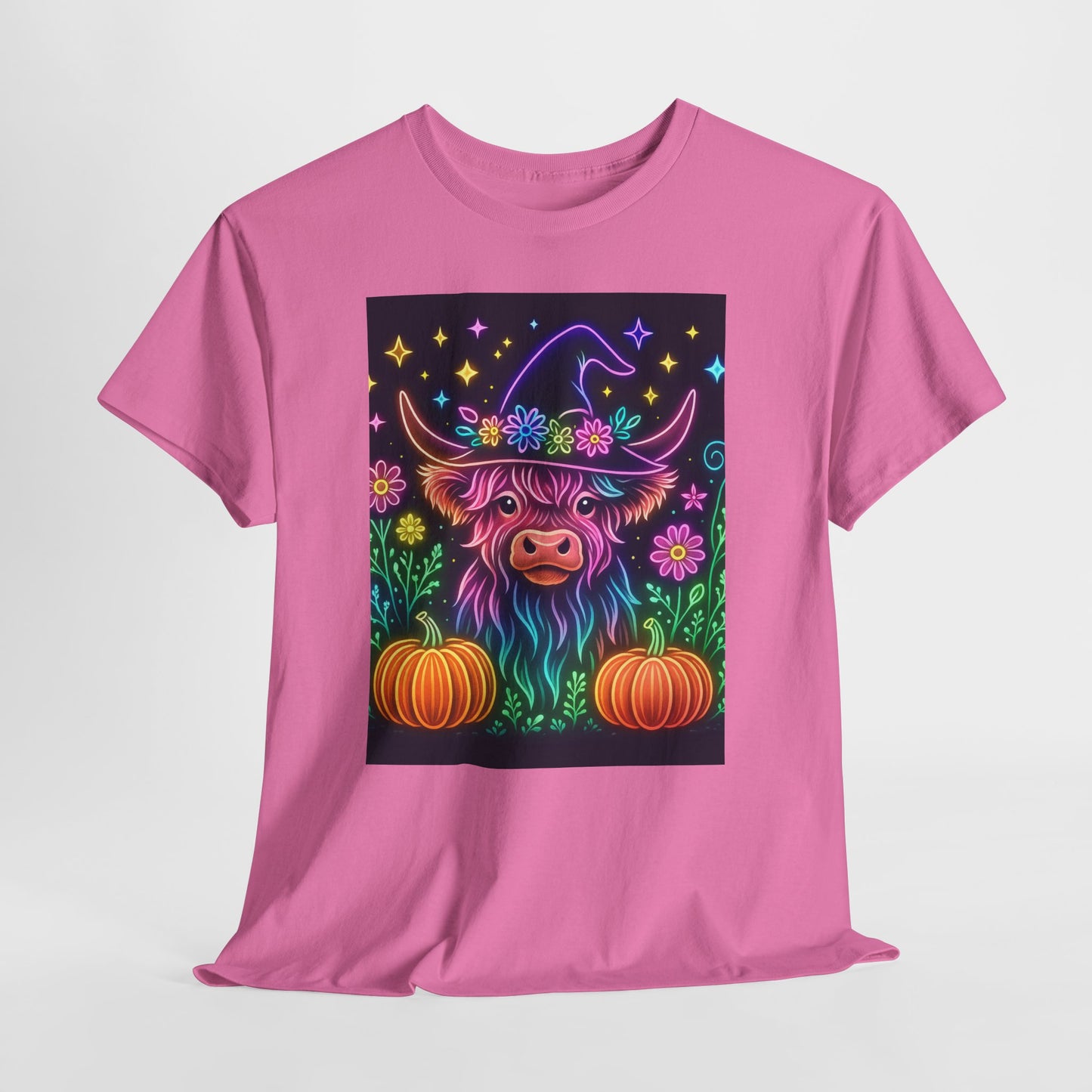 Neon Halloween Highland Tee