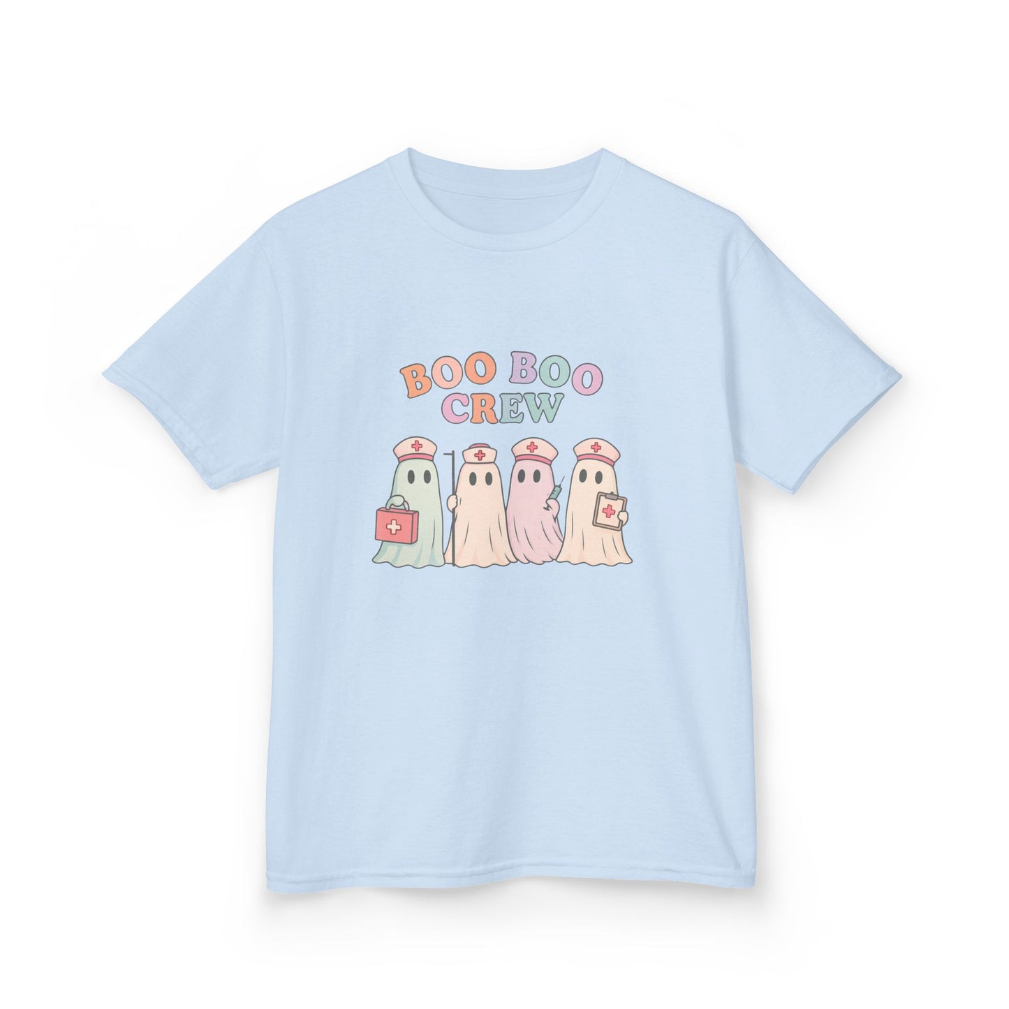 Boo Boo Crew Halloween Nurse Kids Tee