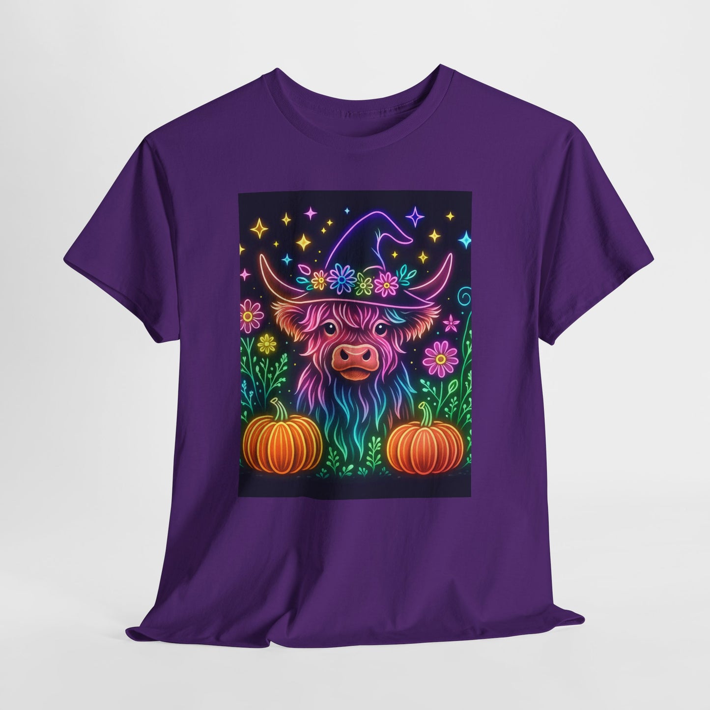 Neon Halloween Highland Tee