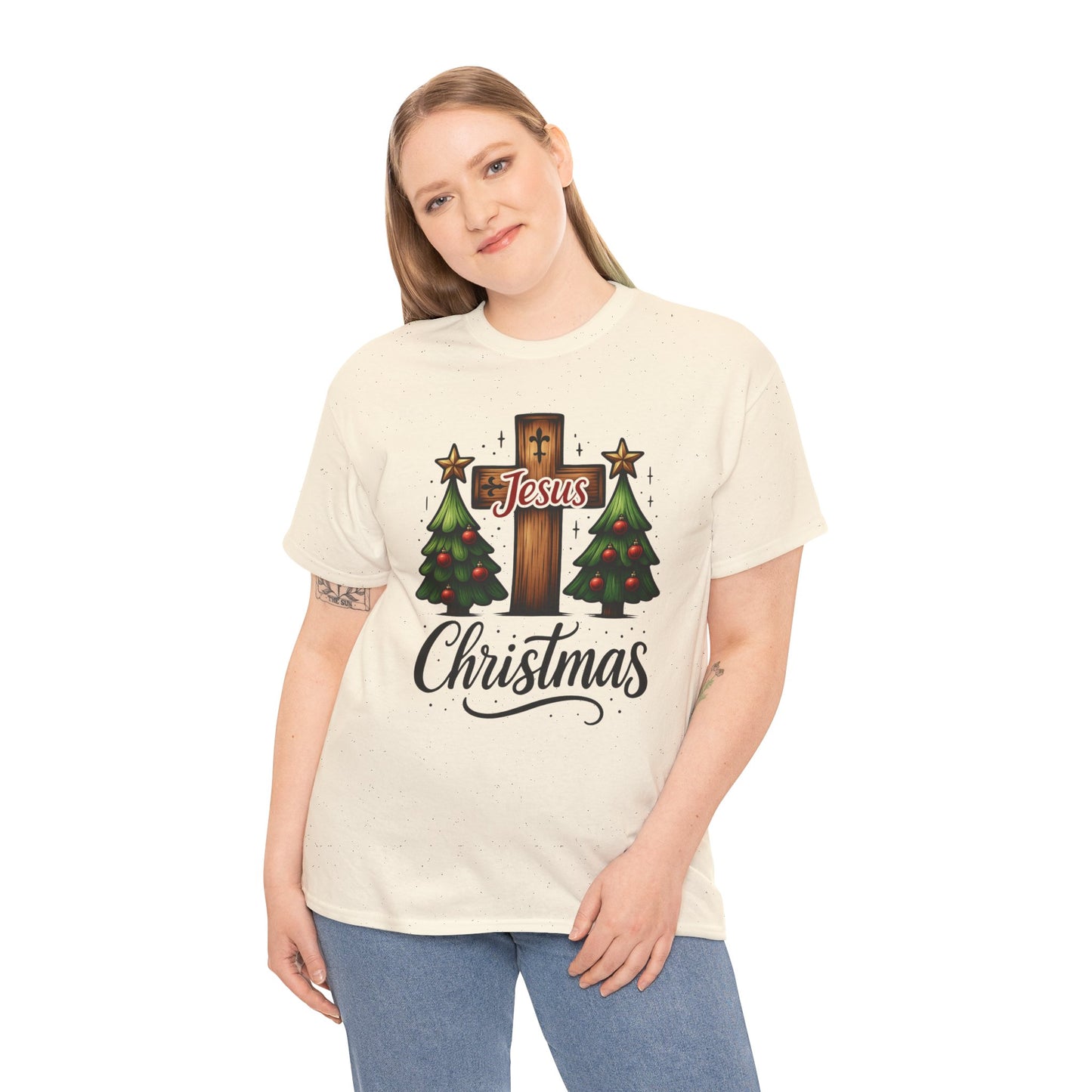 Christmas Cross Unisex Tee