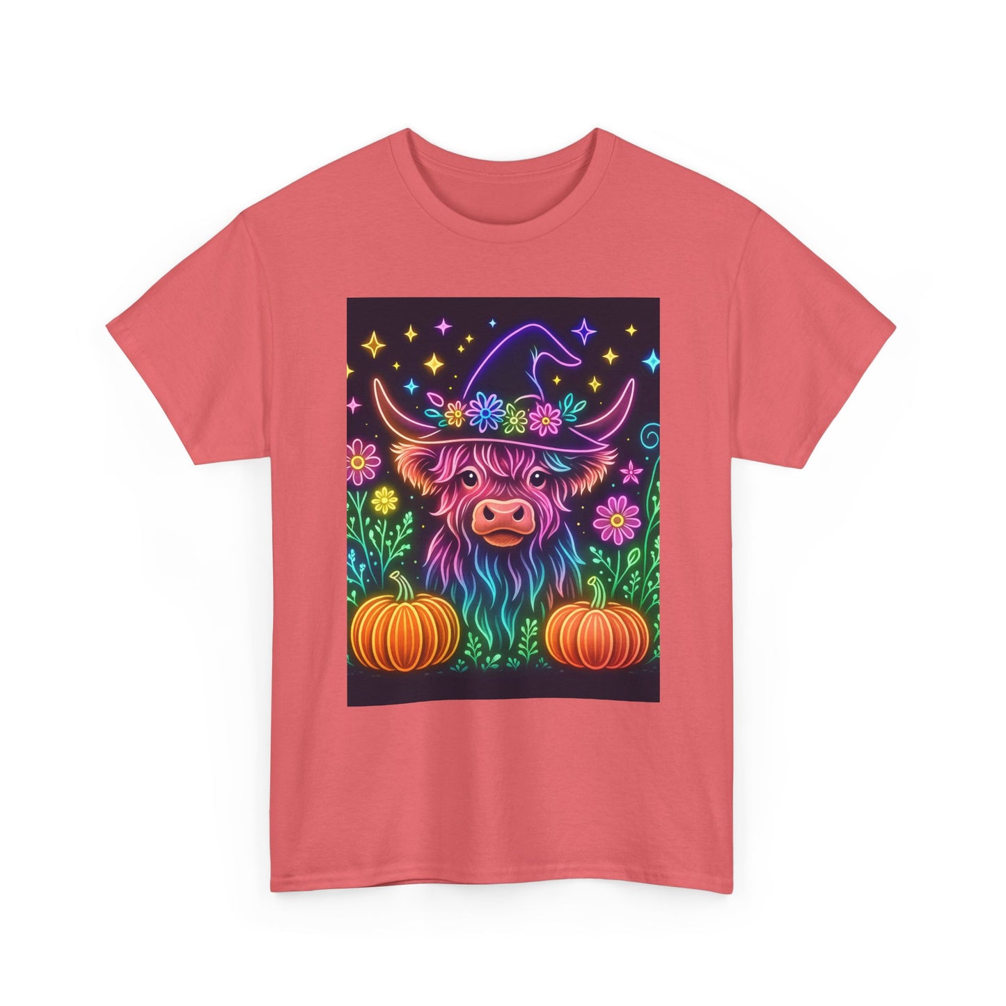 Neon Halloween Highland Tee