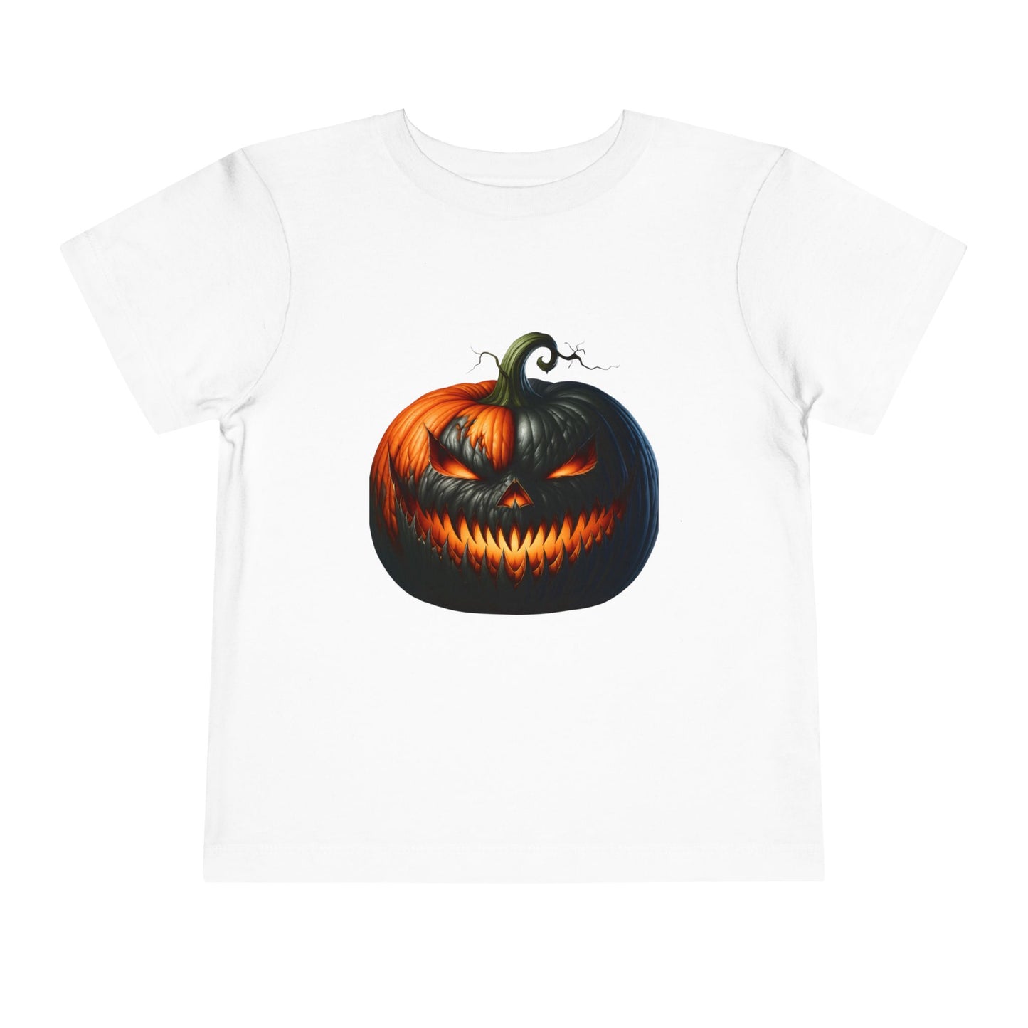 Spooky Jack-o'-Lantern Toddler Halloween Tee