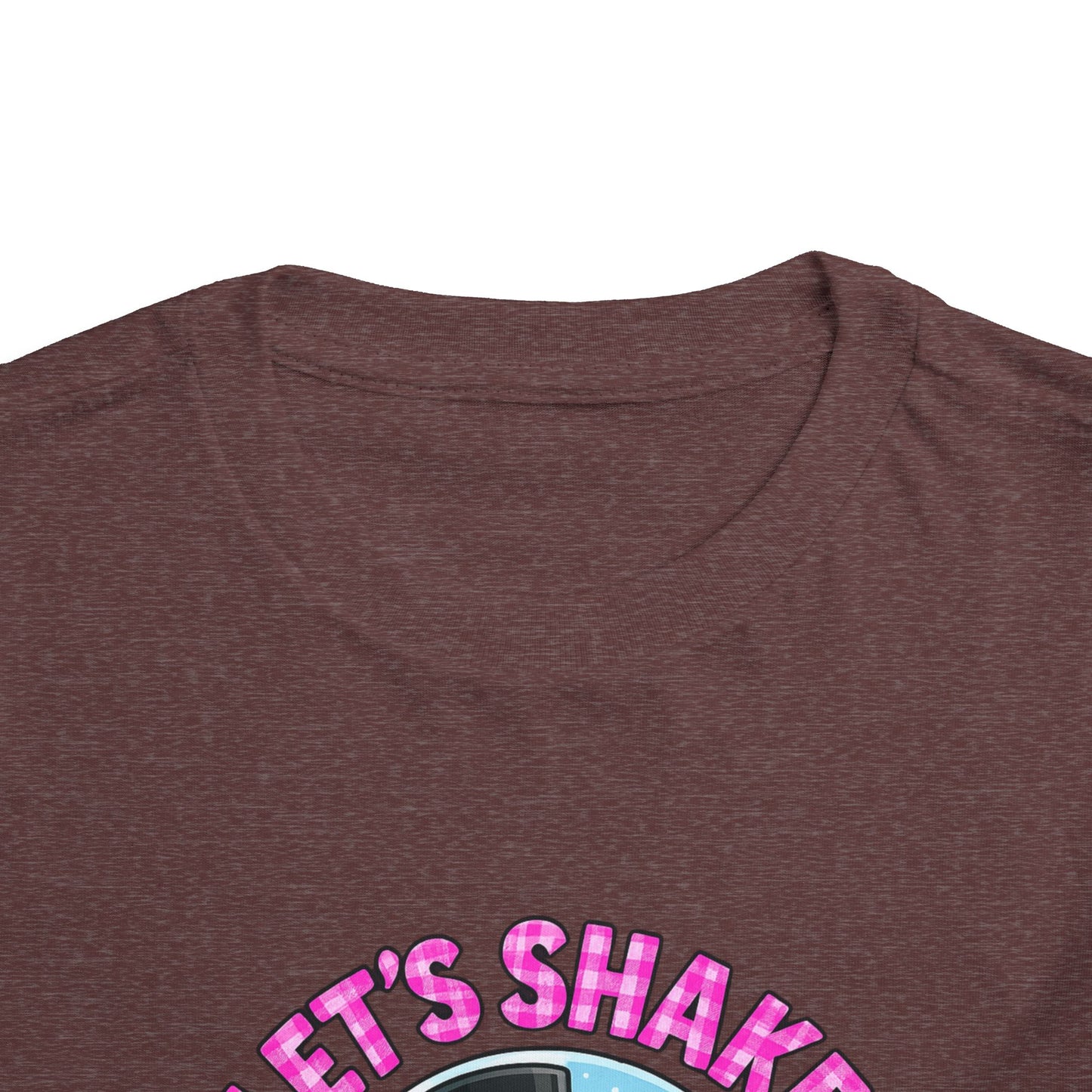 Let's Shake Things Up! Snow Globe Toddler Christmas Tee