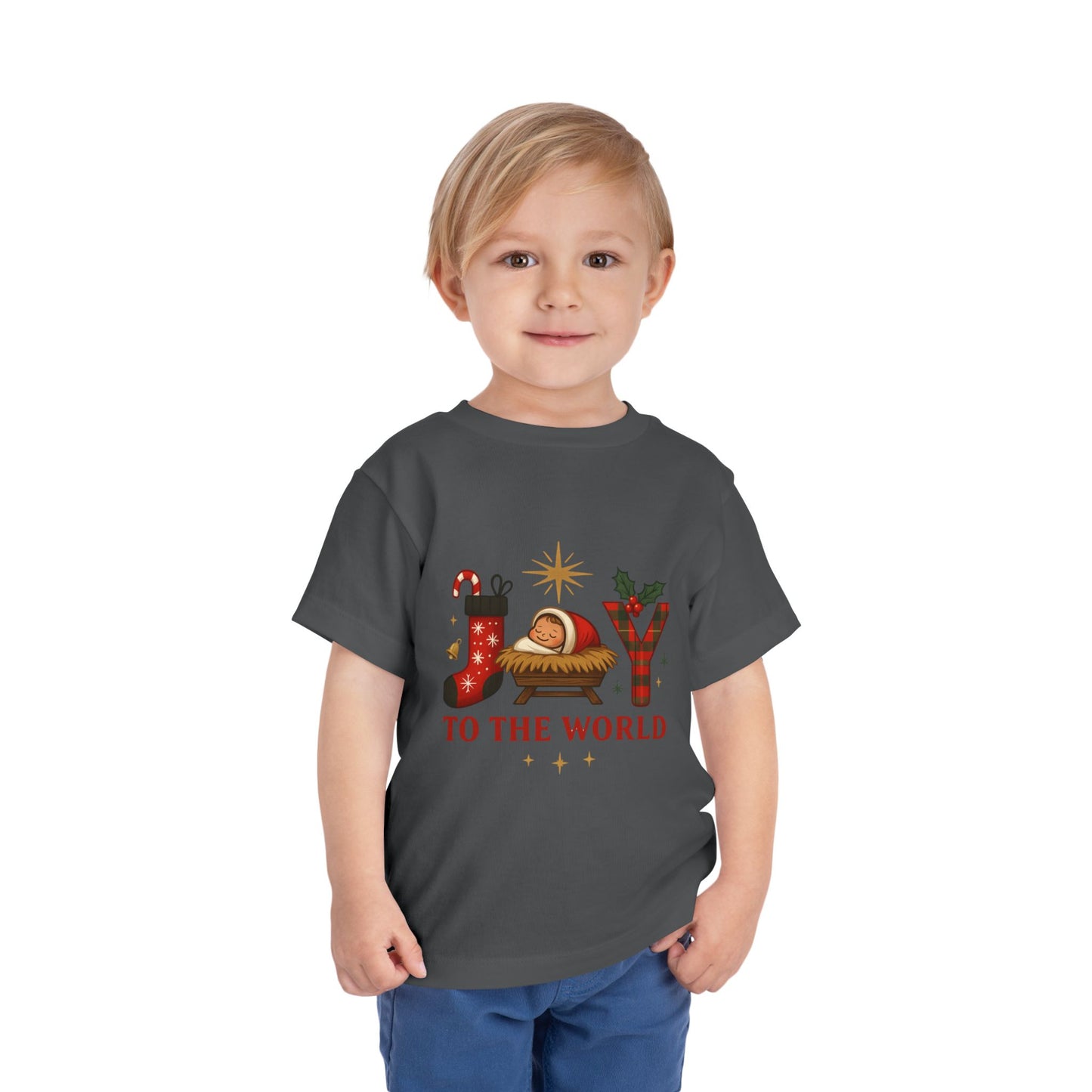 Joy to the World Toddler Christmas Tee