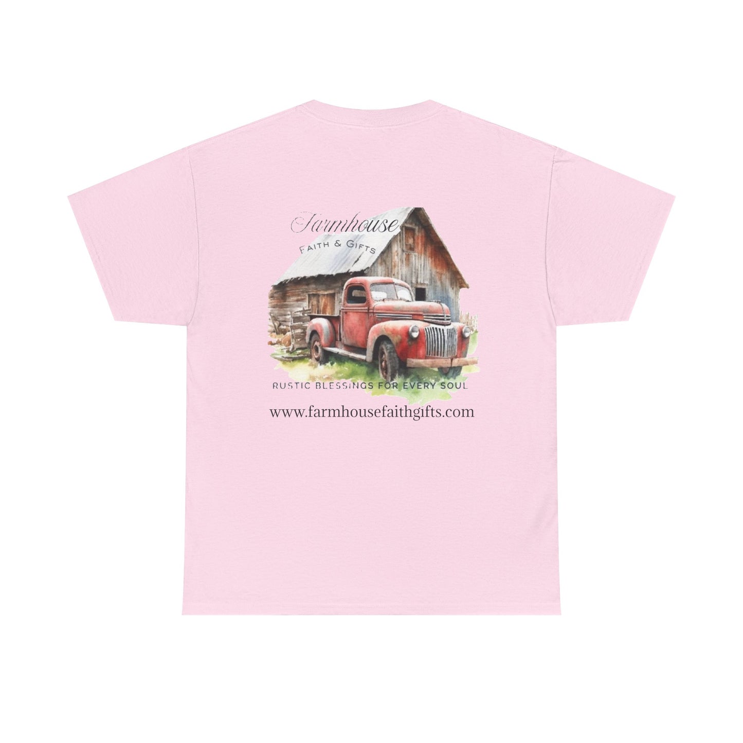 Rustic Farmhouse Unisex Tee, Country Style Shirt, Vintage Truck Tee, Back to Nature Apparel, Ideal Gift for Farm Lovers
