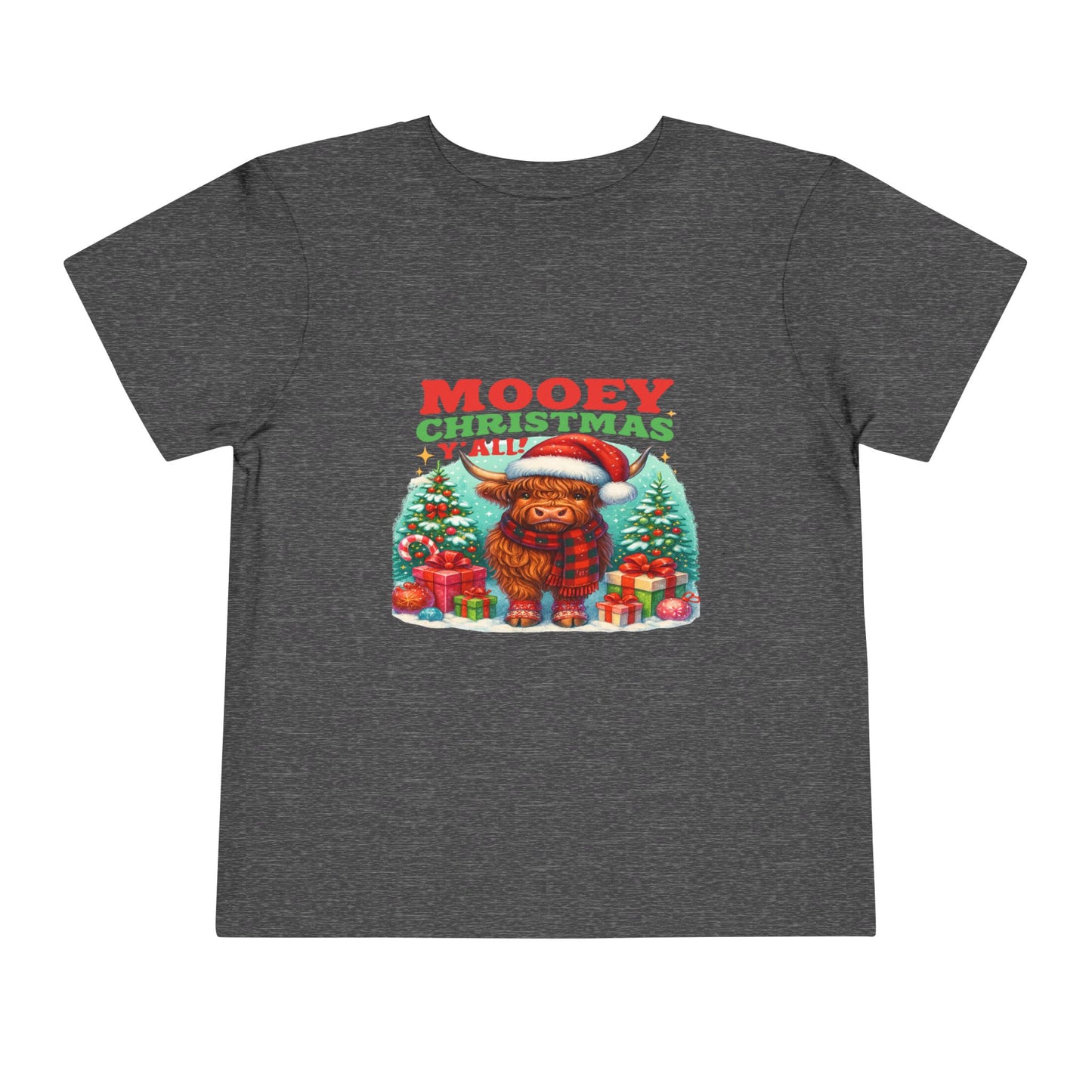 Mooey Christmas Y'all! Toddler Tee
