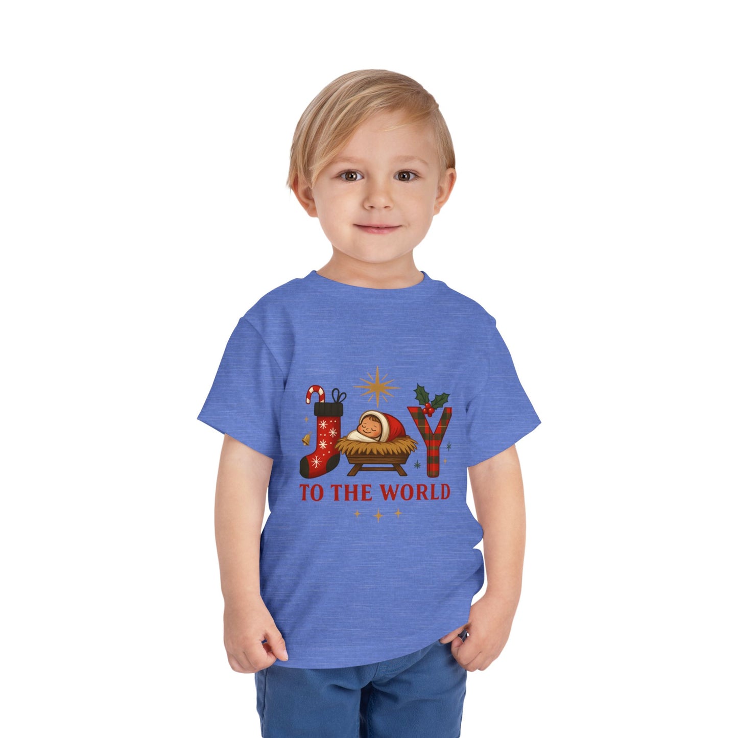 Joy to the World Toddler Christmas Tee
