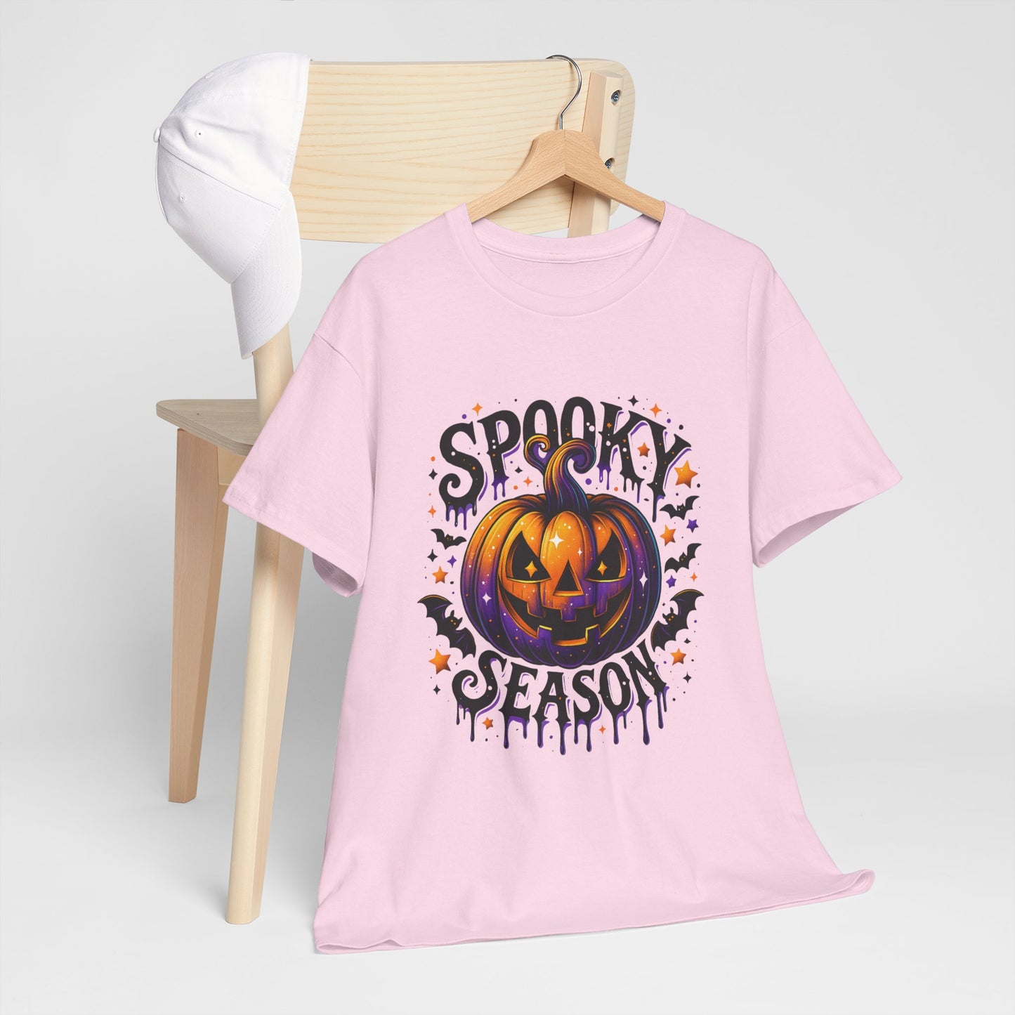 Spooky Season Jack O Lantern Halloween Tee
