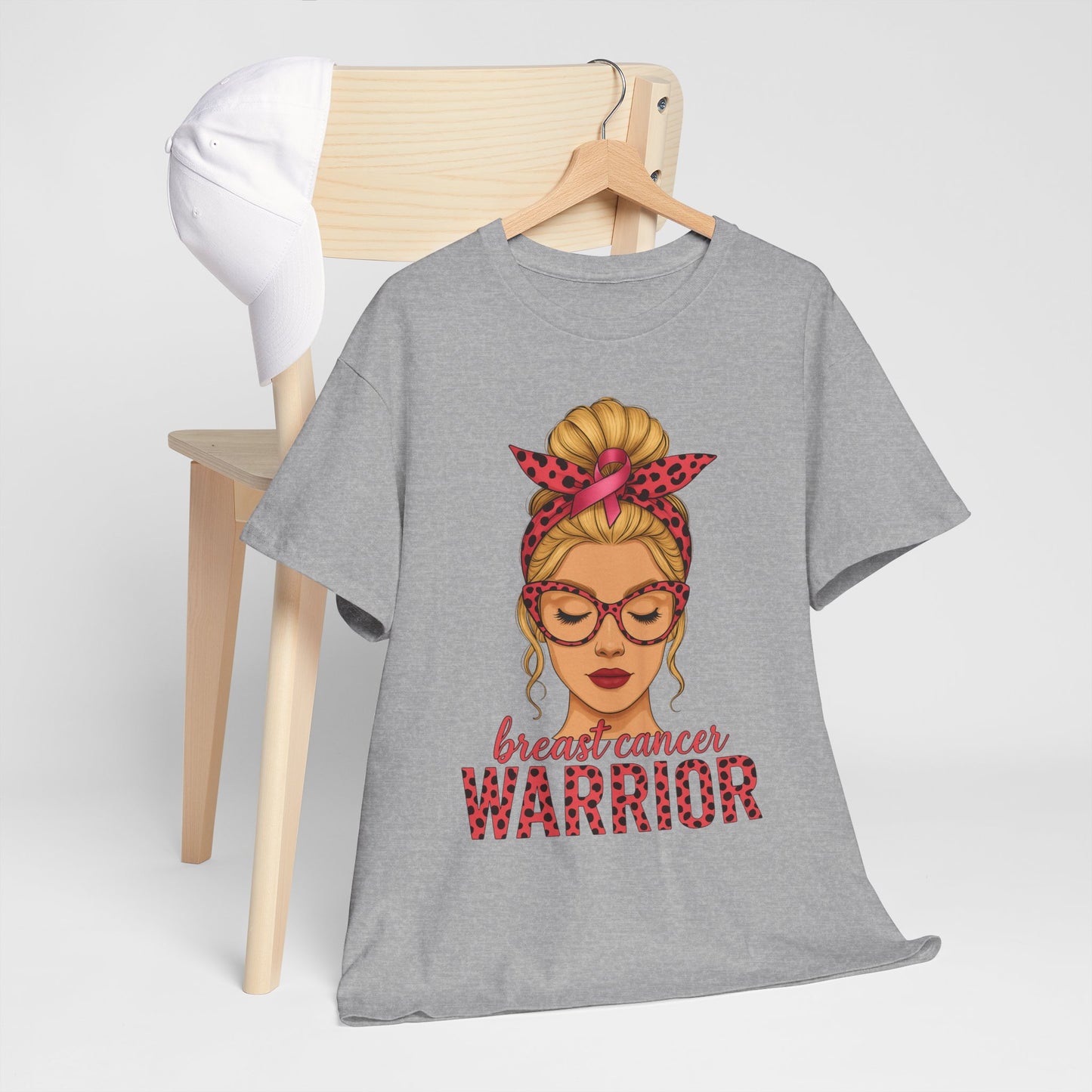 Breast Cancer Warrior Tee - Pink Ribbon Support