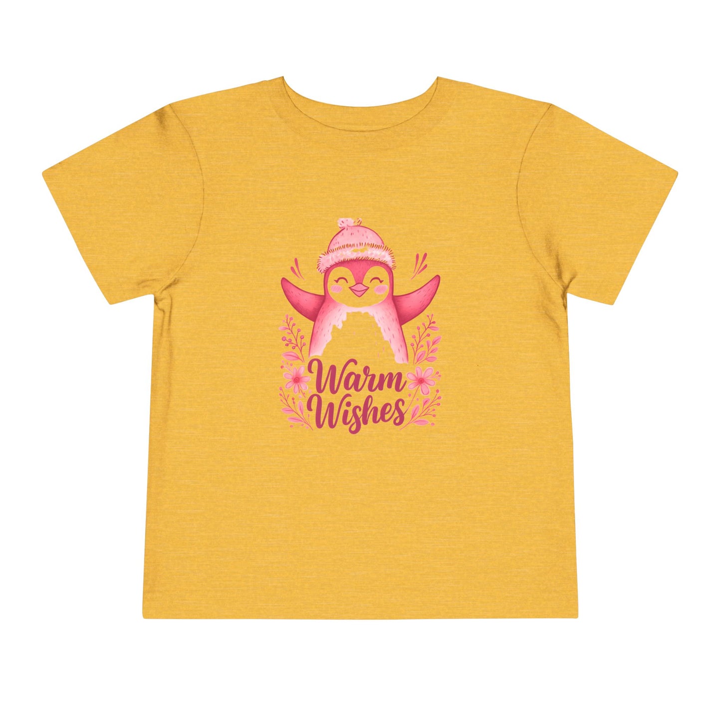 Warm Wishes Penguin Toddler Christmas Tee