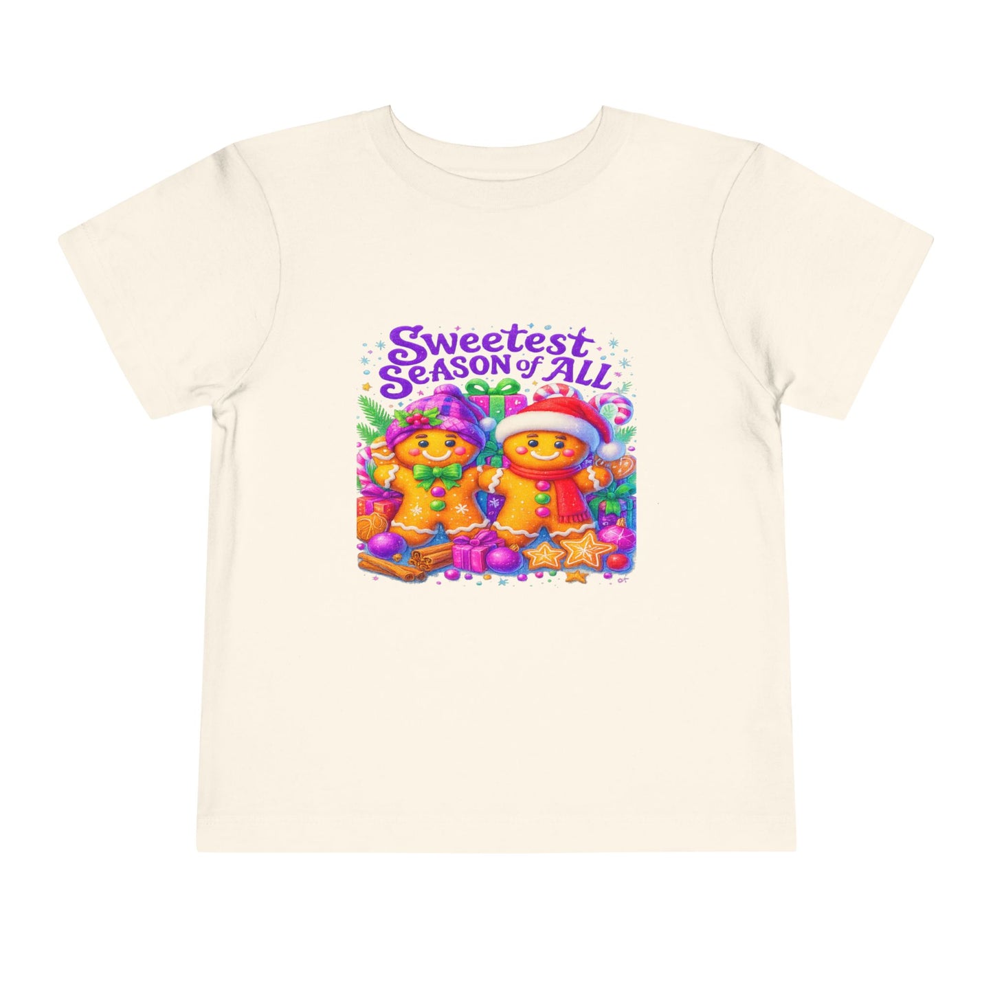 Sweetest Season Gingerbread Christmas Toddler Tee