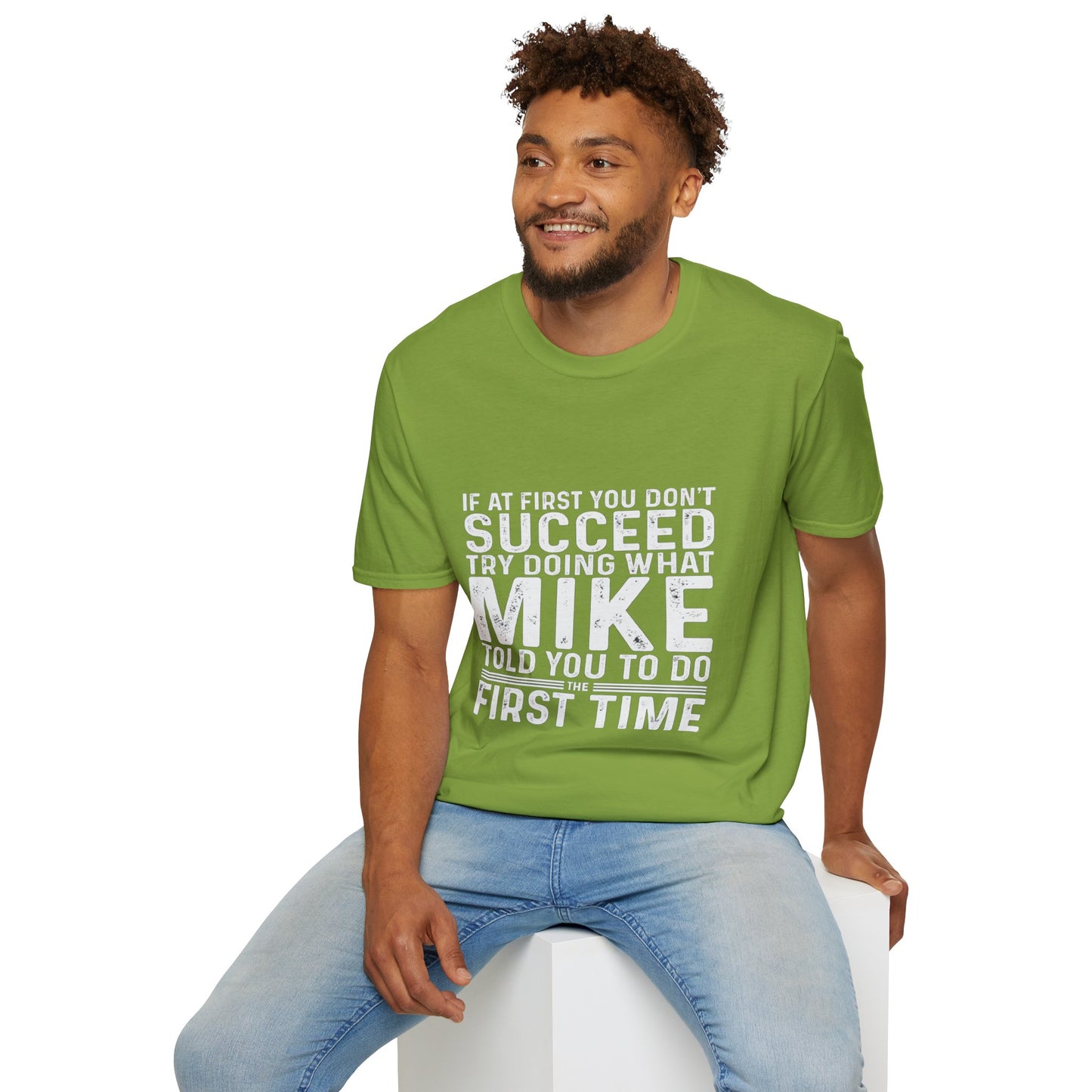 Motivational Quote T-Shirt, Funny Gift for Men, Inspirational Apparel, Humor Tee, Perfect for Birthdays, Casual Wear