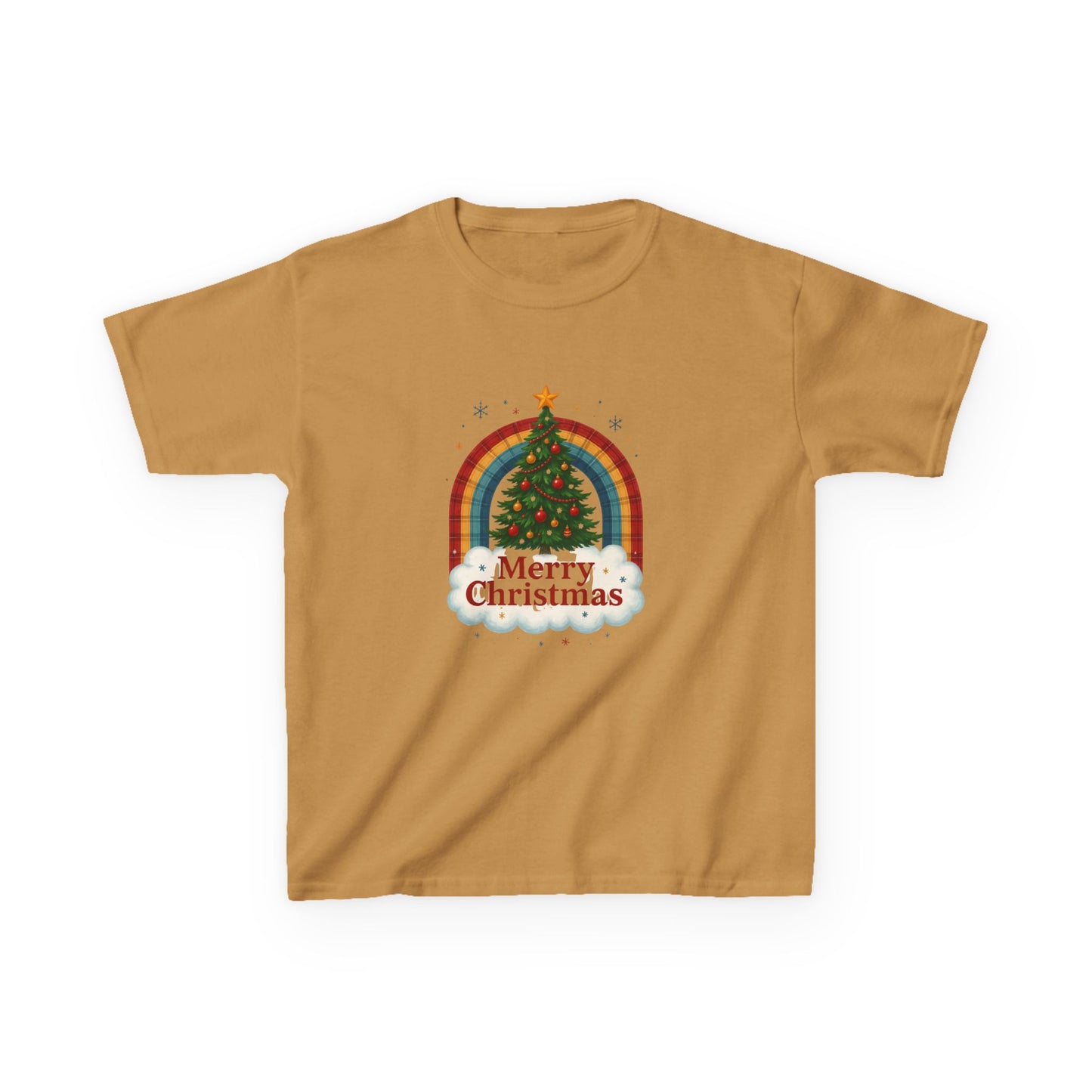 Merry Christmas Dinosaur Tee - Kids Holiday Shirt