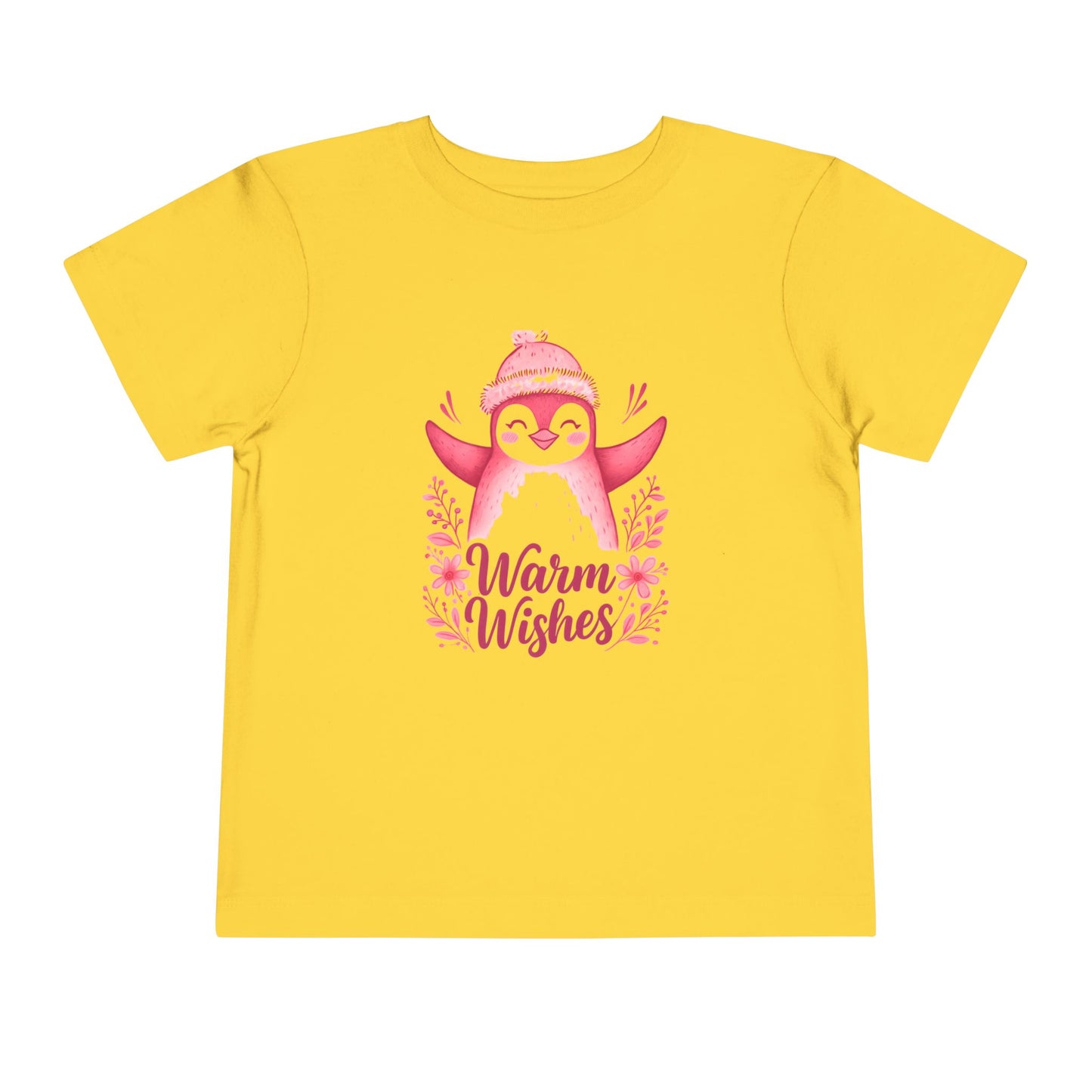 Warm Wishes Penguin Toddler Christmas Tee