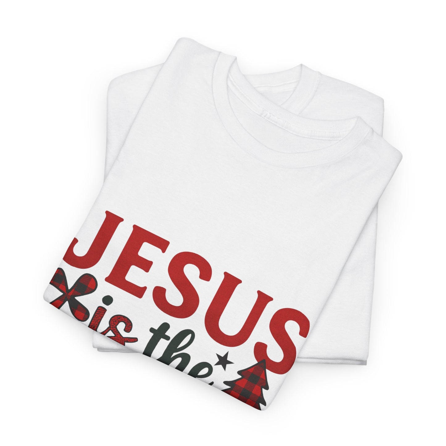 Jesus is the Reason Christmas Tee - Faith-Based Holiday Gift