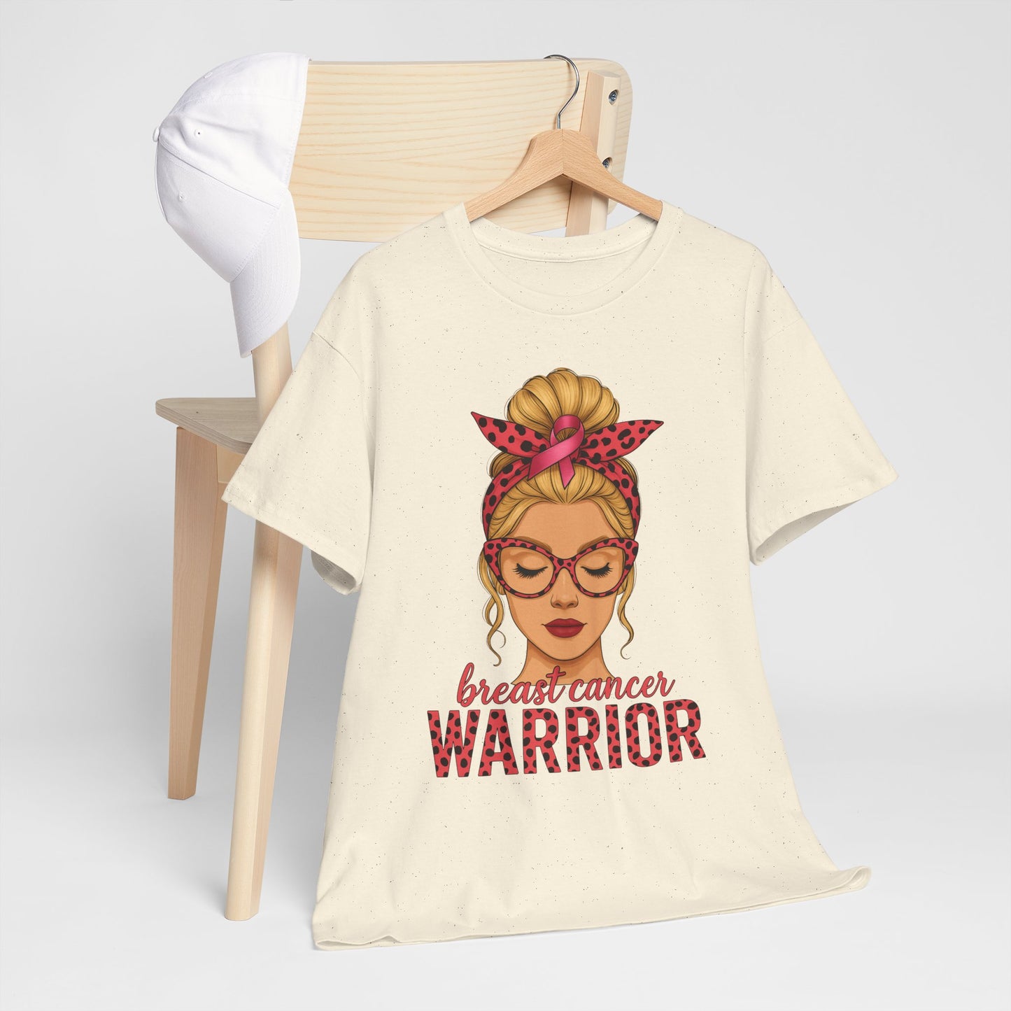 Breast Cancer Warrior Tee - Pink Ribbon Support