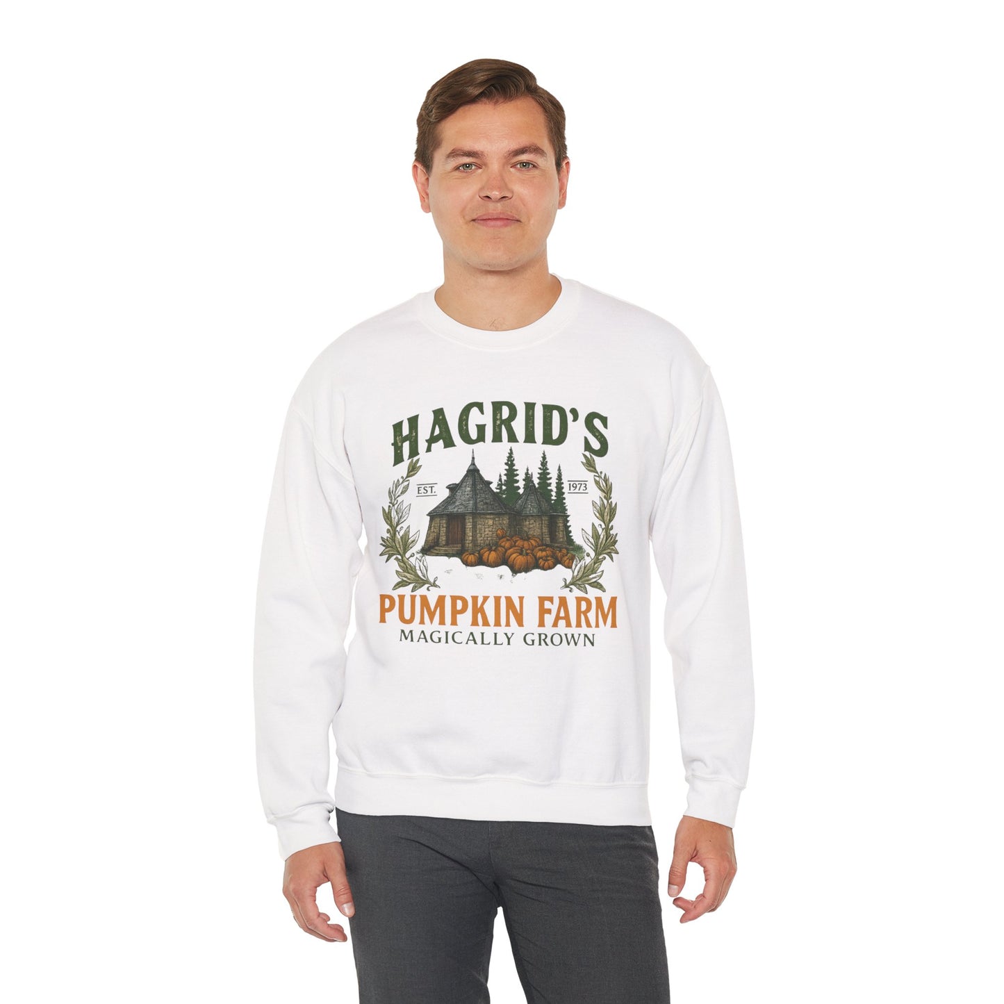 Hagrid's Pumpkin Farm Halloween Crewneck