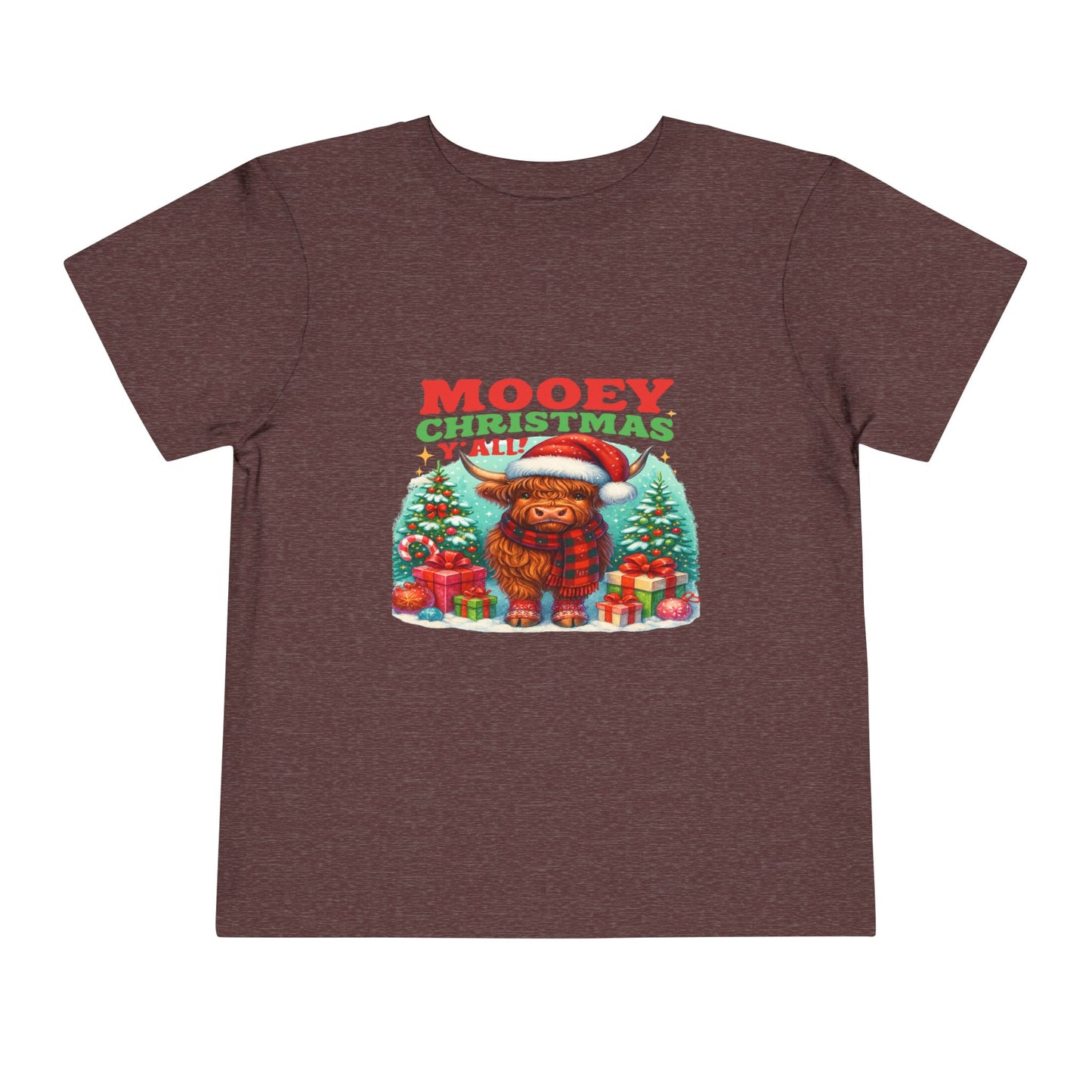 Mooey Christmas Y'all! Toddler Tee