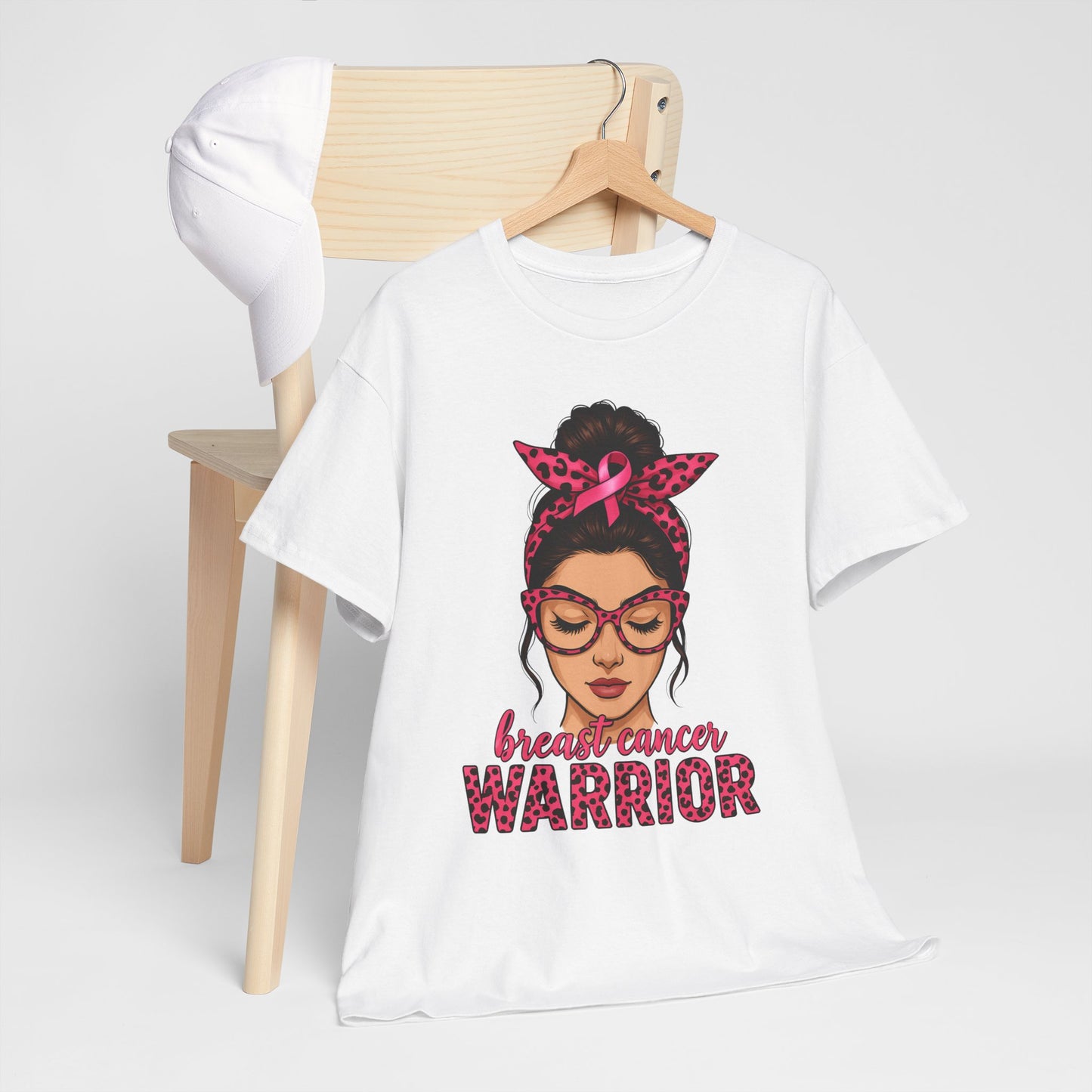Breast Cancer Warrior Tee - Pink Ribbon Support