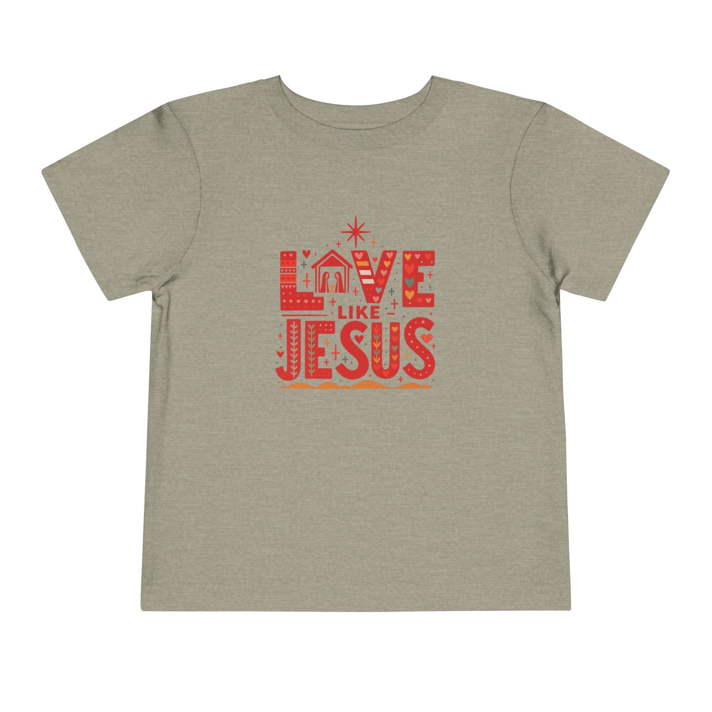 Love Like Jesus Toddler Christmas Tee