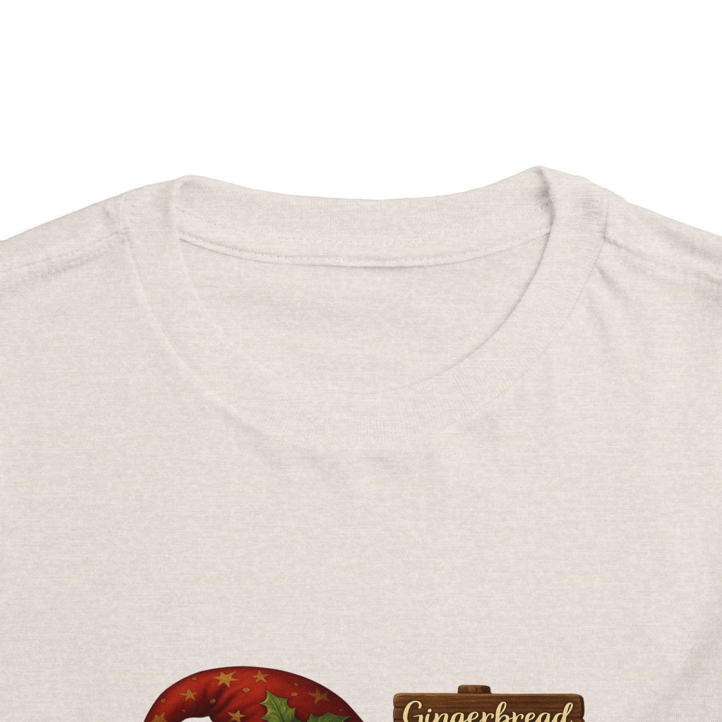 Gnome's Gingerbread Wishes Toddler Christmas Tee