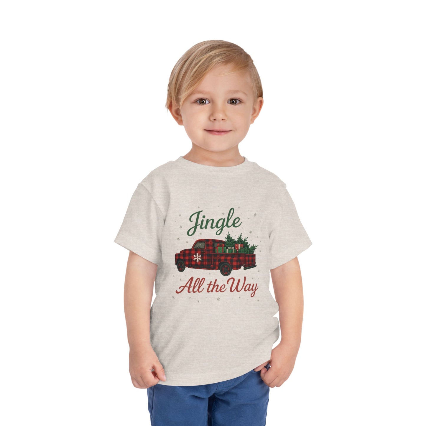 Jingle All the Way Toddler Christmas Tee