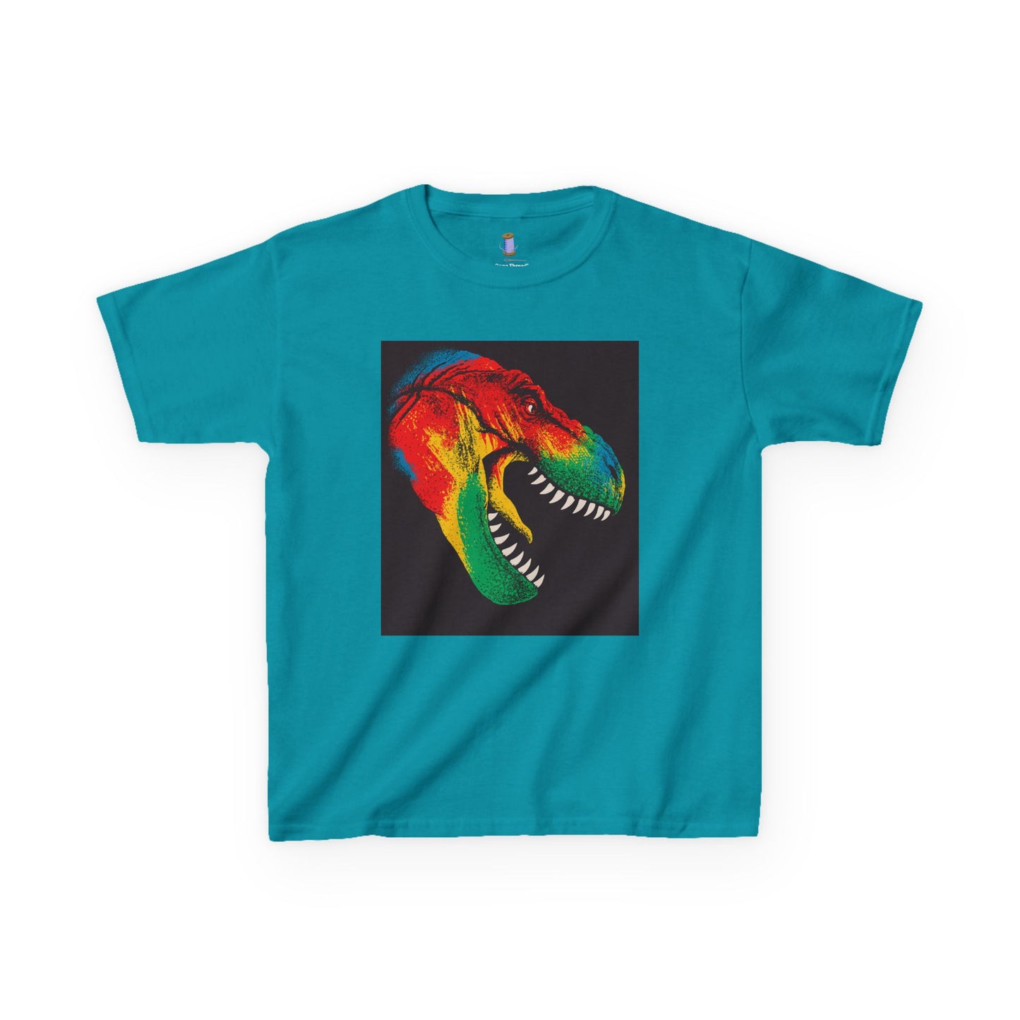 Colorful Dinosaur Kids Tee, Fun T-Shirt for Boys and Girls, Perfect for Birthdays, Playdates, Gifts, and Holiday Celebrations