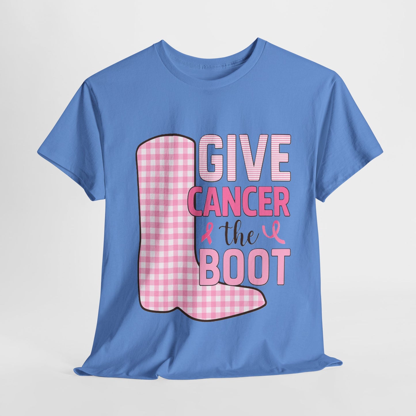 Give Cancer the Boot - Breast Cancer Awareness Tee