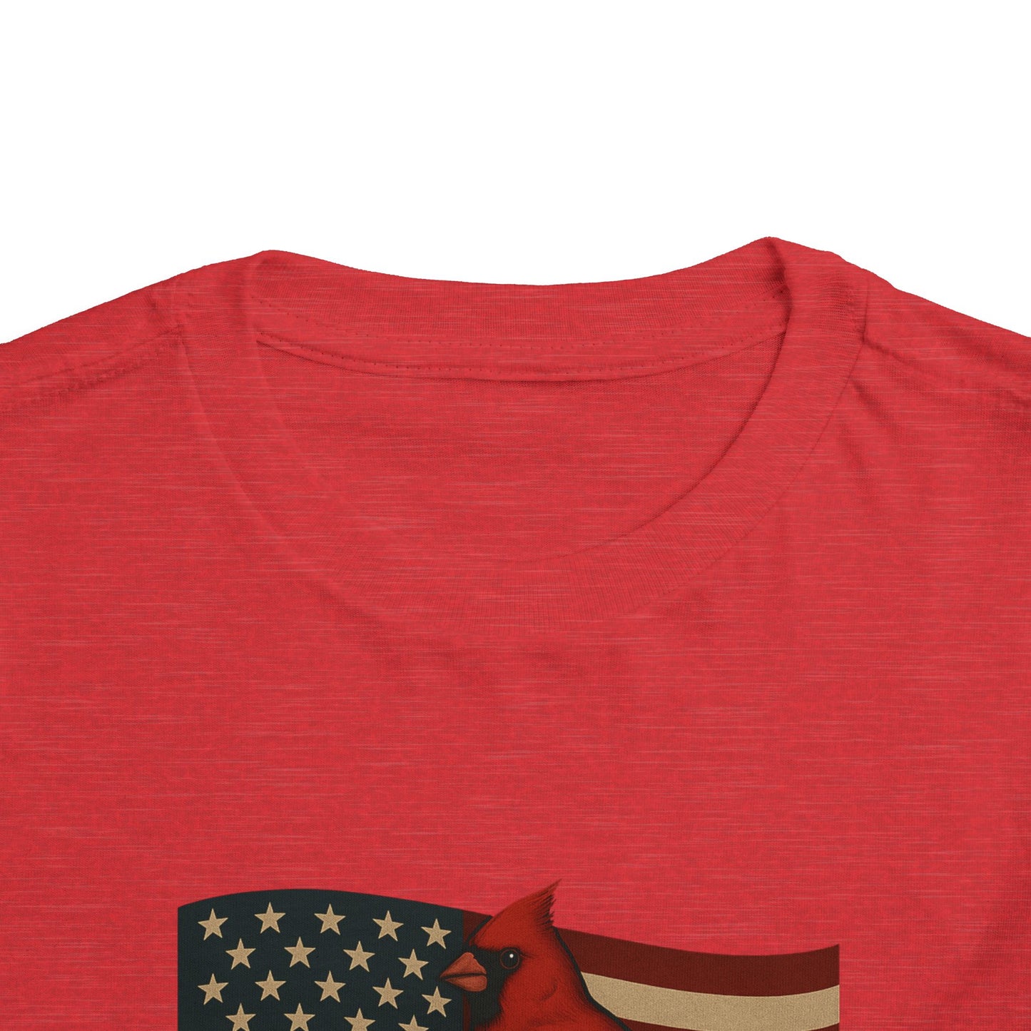 NC Cardinal & Dogwood Toddler Christmas Tee
