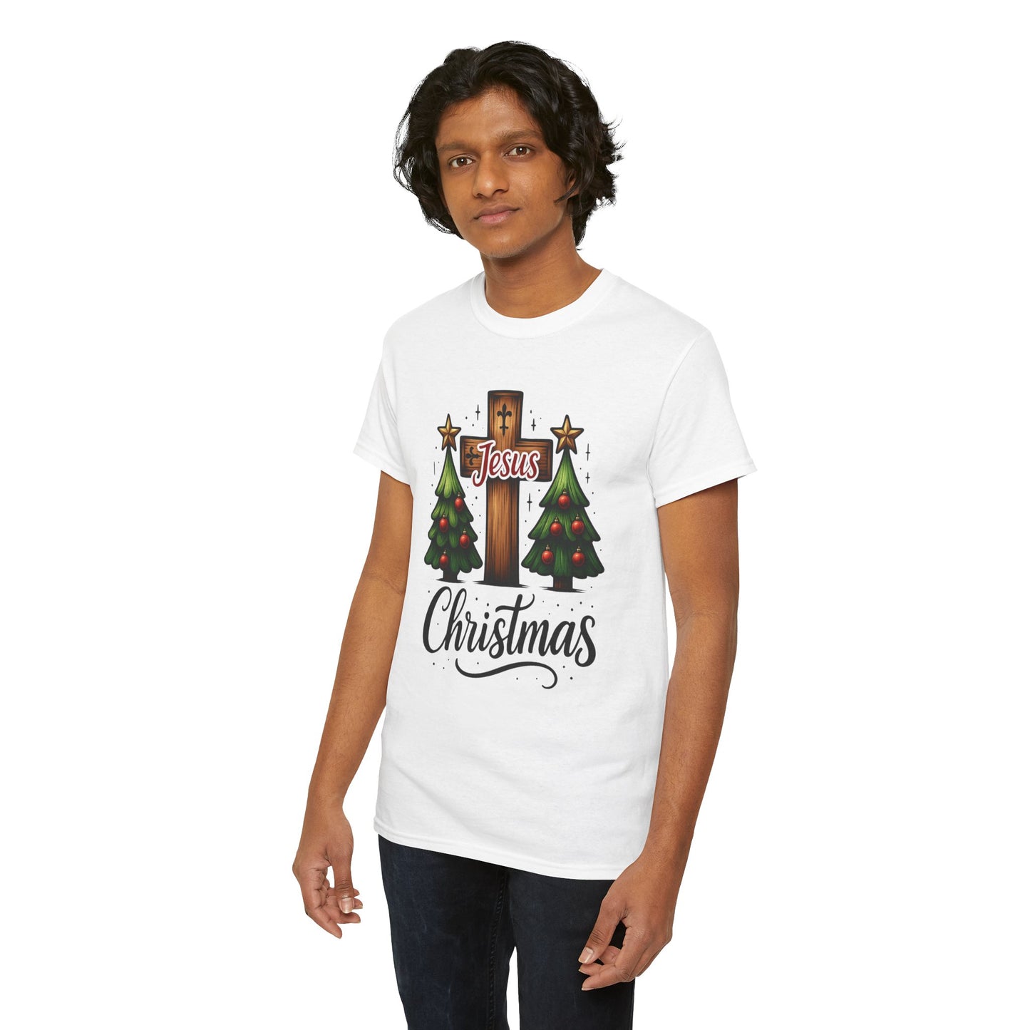 Christmas Cross Unisex Tee