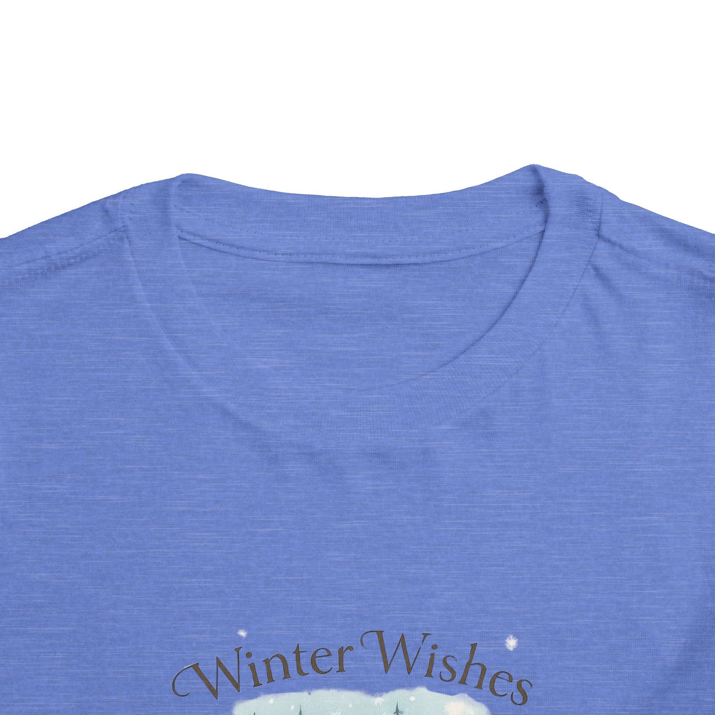 Winter Wishes Cottage Christmas Tee - Toddler Holiday