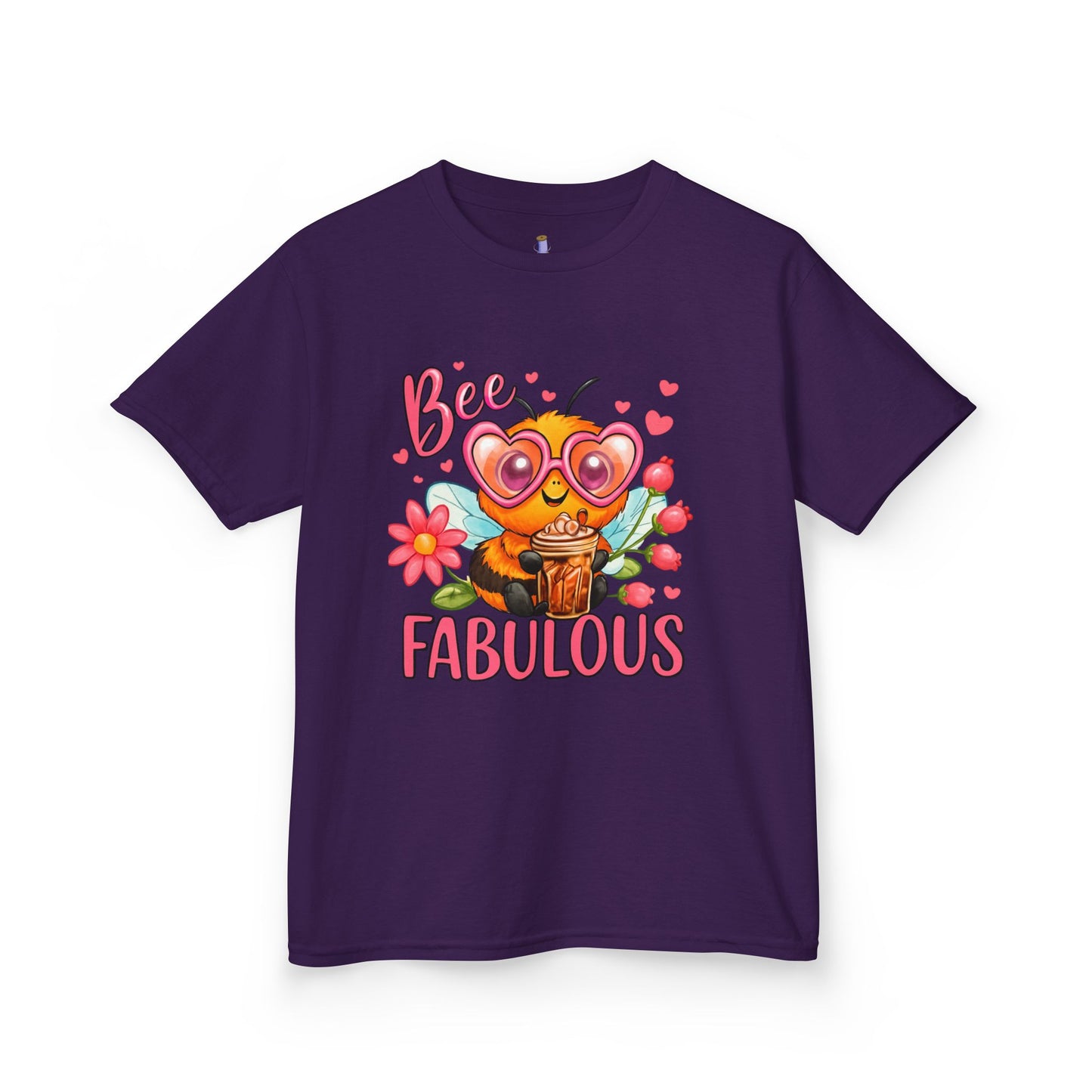 Bee Fabulous Kids Tee | Cute Kids T-Shirt, Birthday Gift, Summer Wear, Flower Lover Tee, Kids Fashion