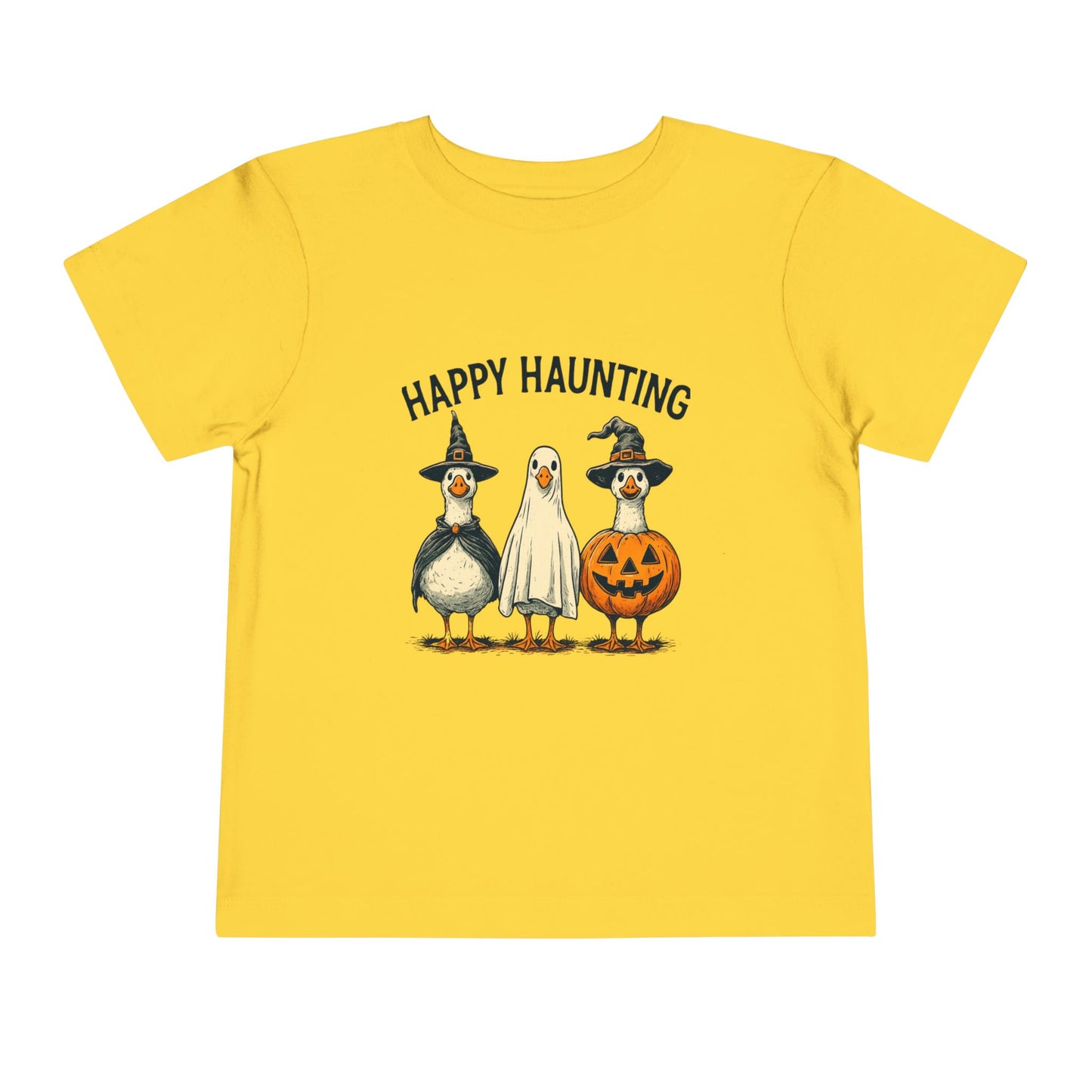Happy Haunting Goose Halloween Tee